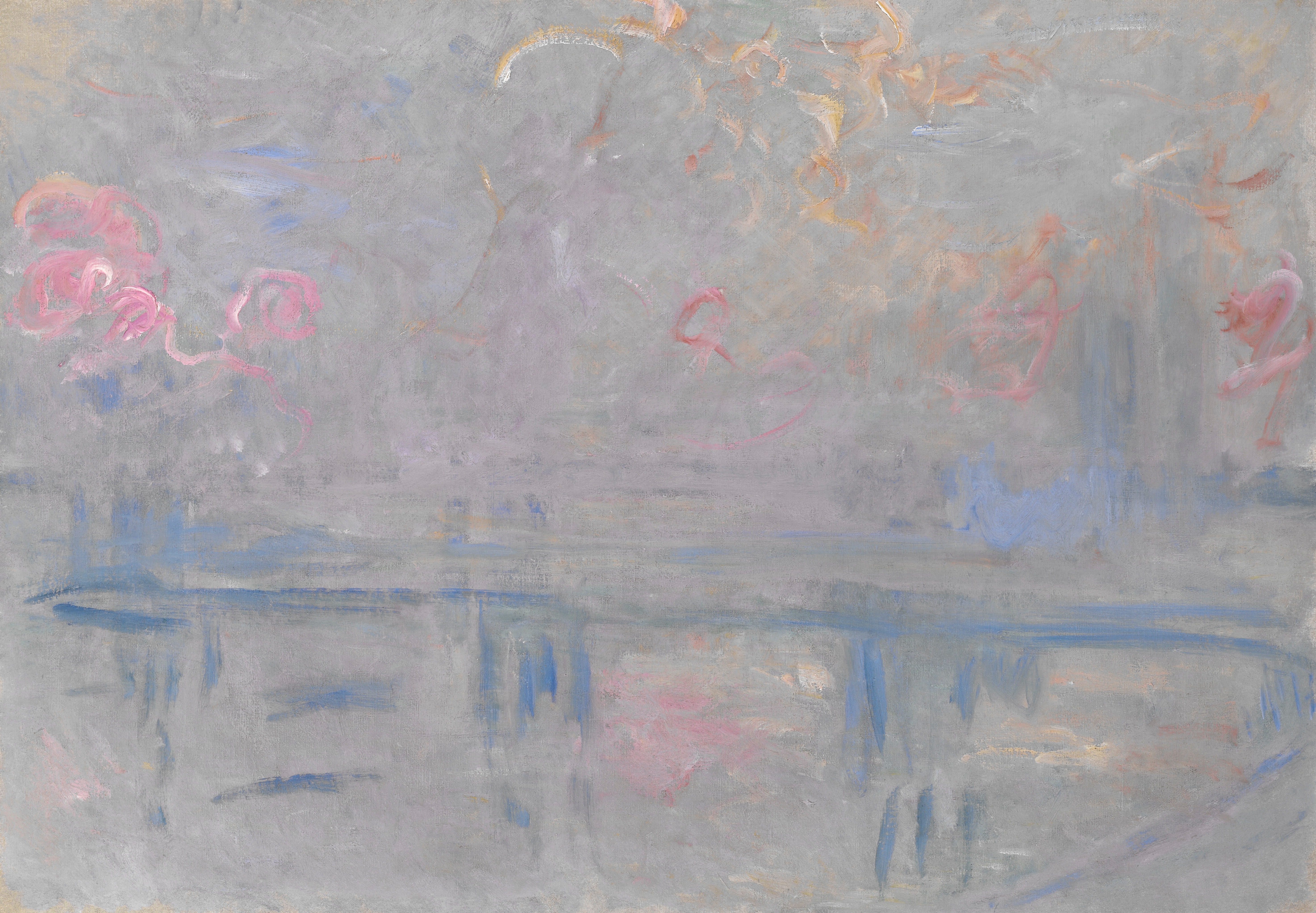 《查令十字桥》（Charing Cross Bridge）｜克劳德·莫奈 Claude Monet｜1900