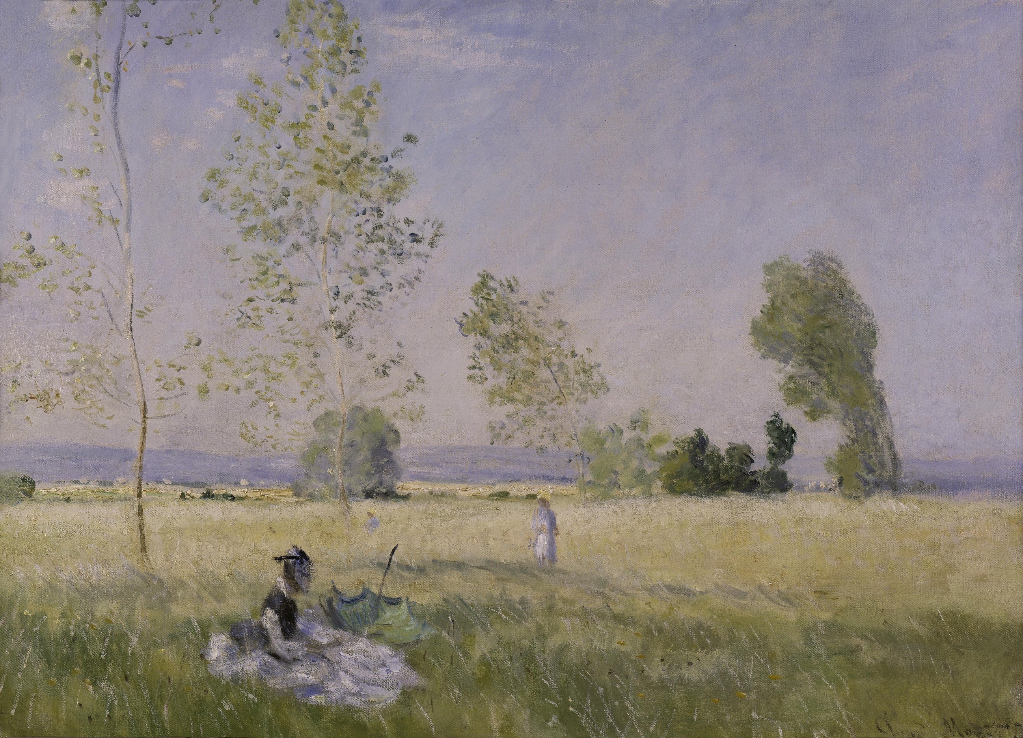 《夏天》（Summer）｜克劳德·莫奈 Claude Monet｜1874