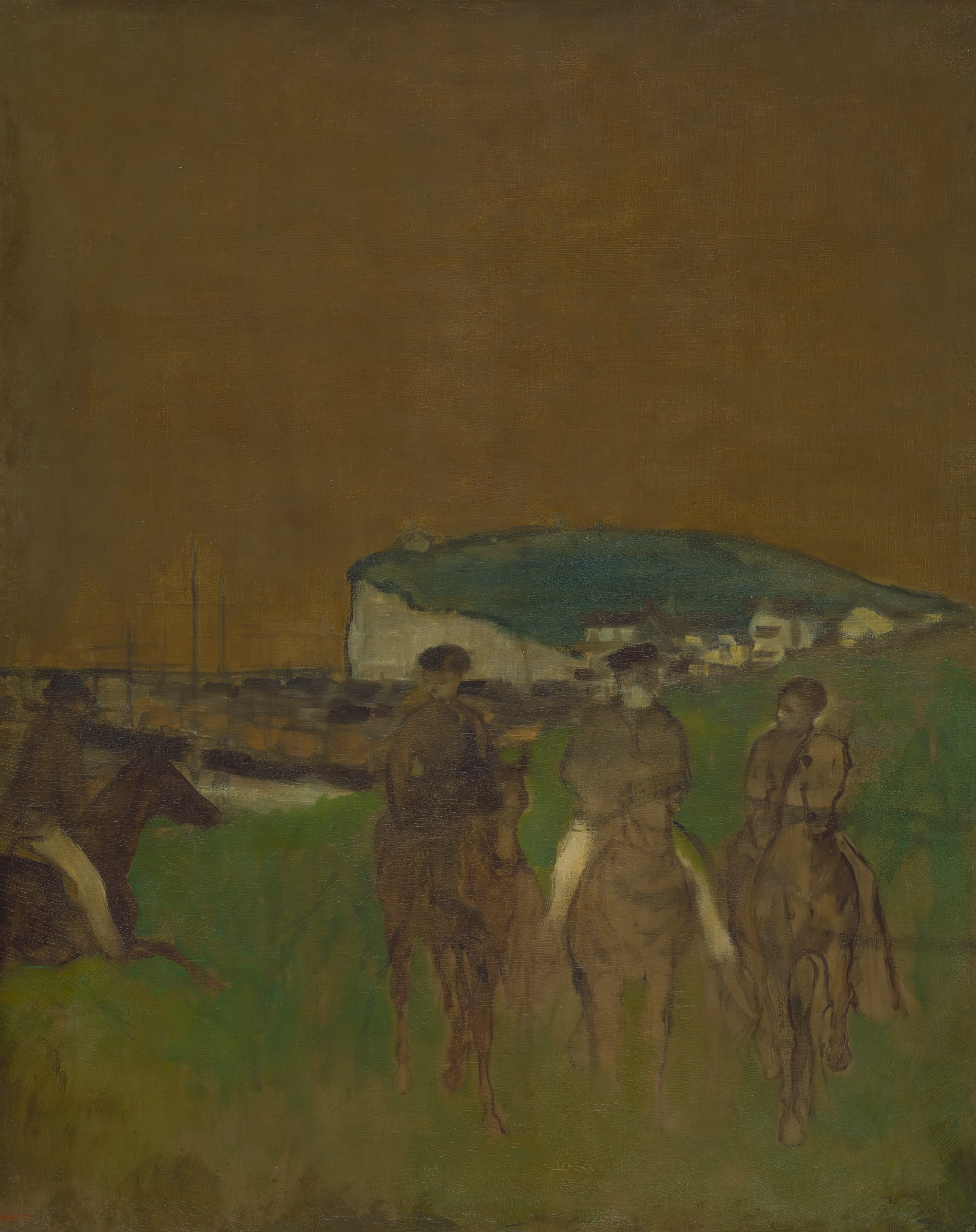 《早上骑行》（Morning Ride）｜埃德加·德加 Edgar Degas｜约. 1866