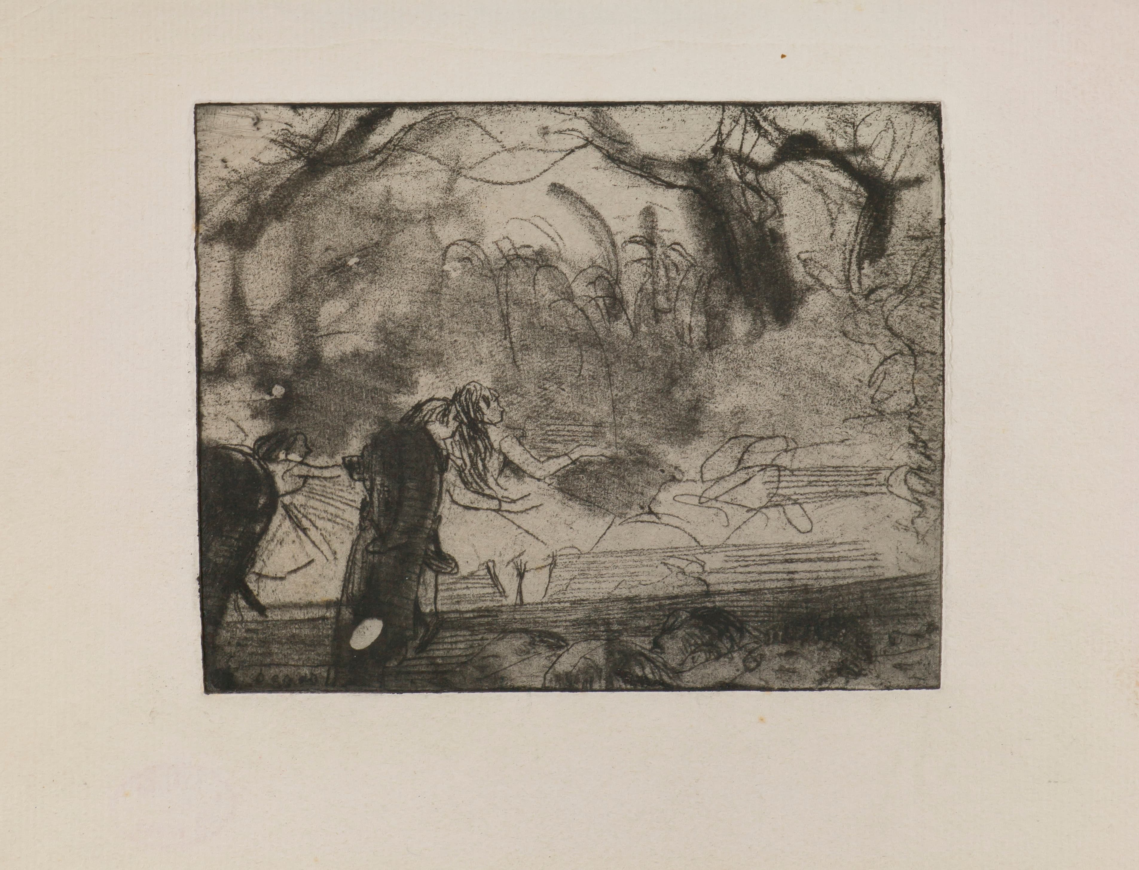 《第三阶段》（On Stage III）｜埃德加·德加 Edgar Degas｜1876–77