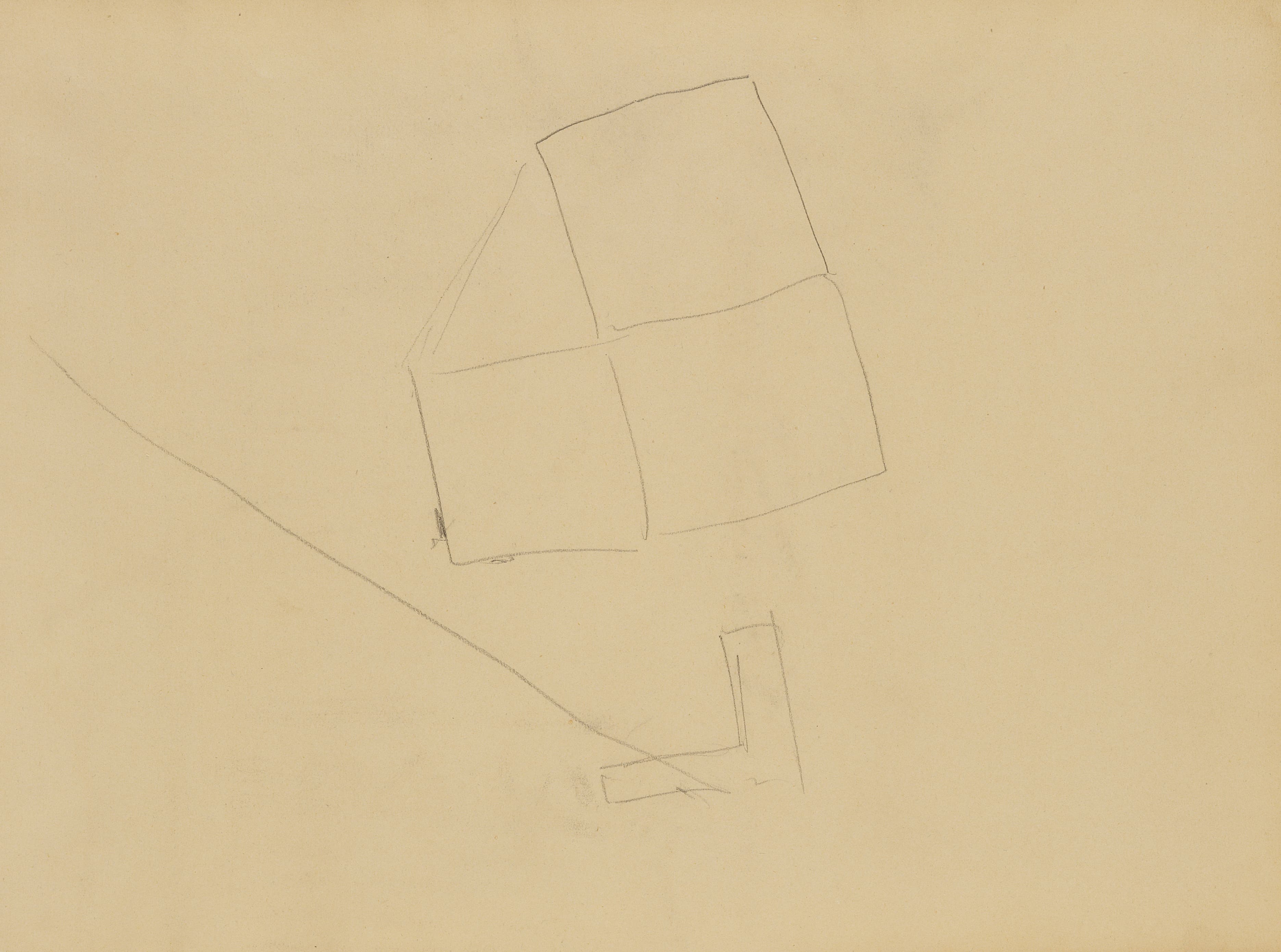 《抽象线条》（Abstract Lines）｜埃德加·德加 Edgar Degas｜1877