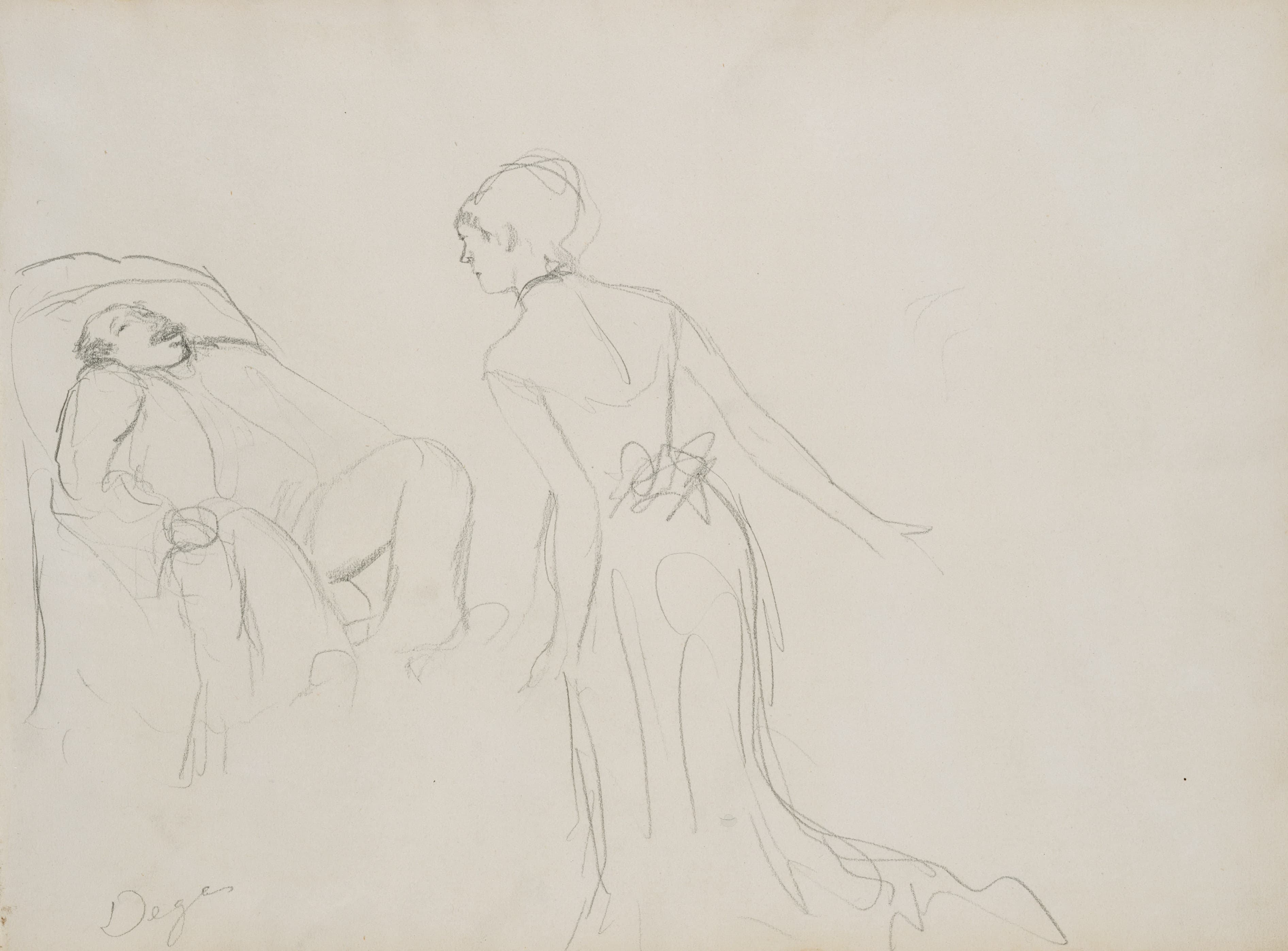 《咖啡馆音乐会排练》（Café Concert Rehearsal）｜埃德加·德加 Edgar Degas｜1877