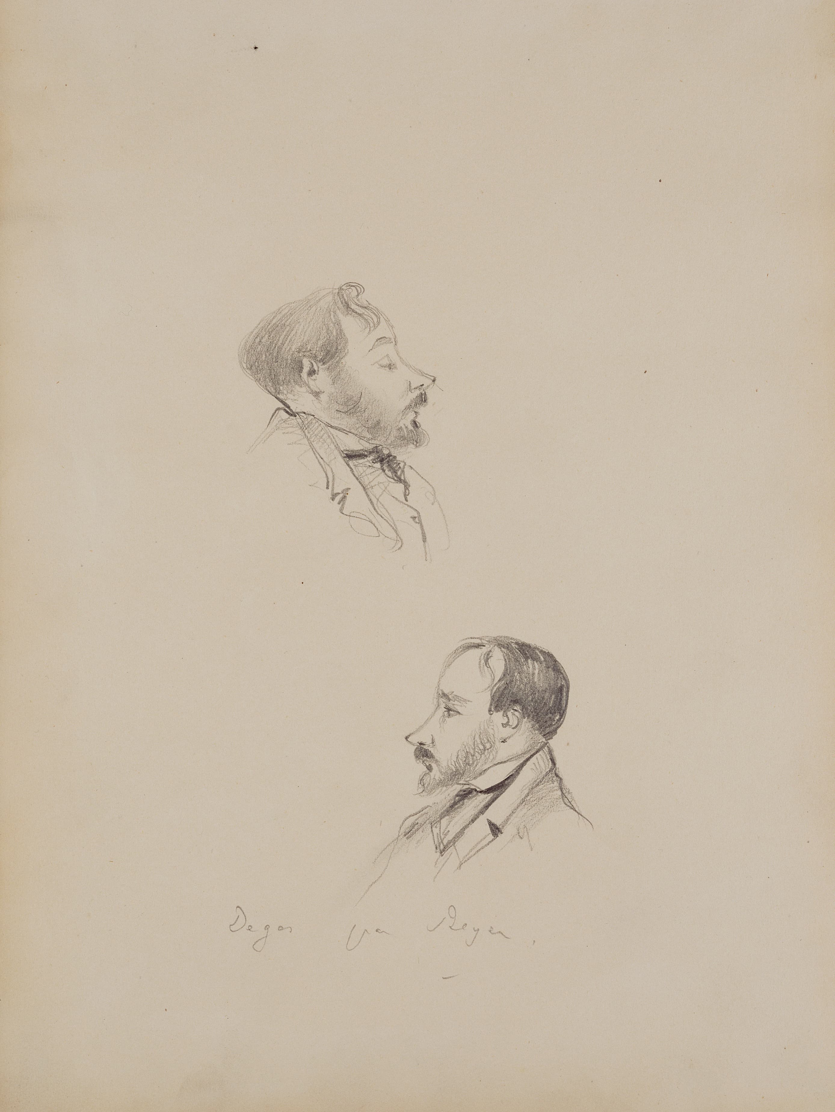 《德加和其他素描》（Degas and Other Sketches）｜埃德加·德加 Edgar Degas｜1877