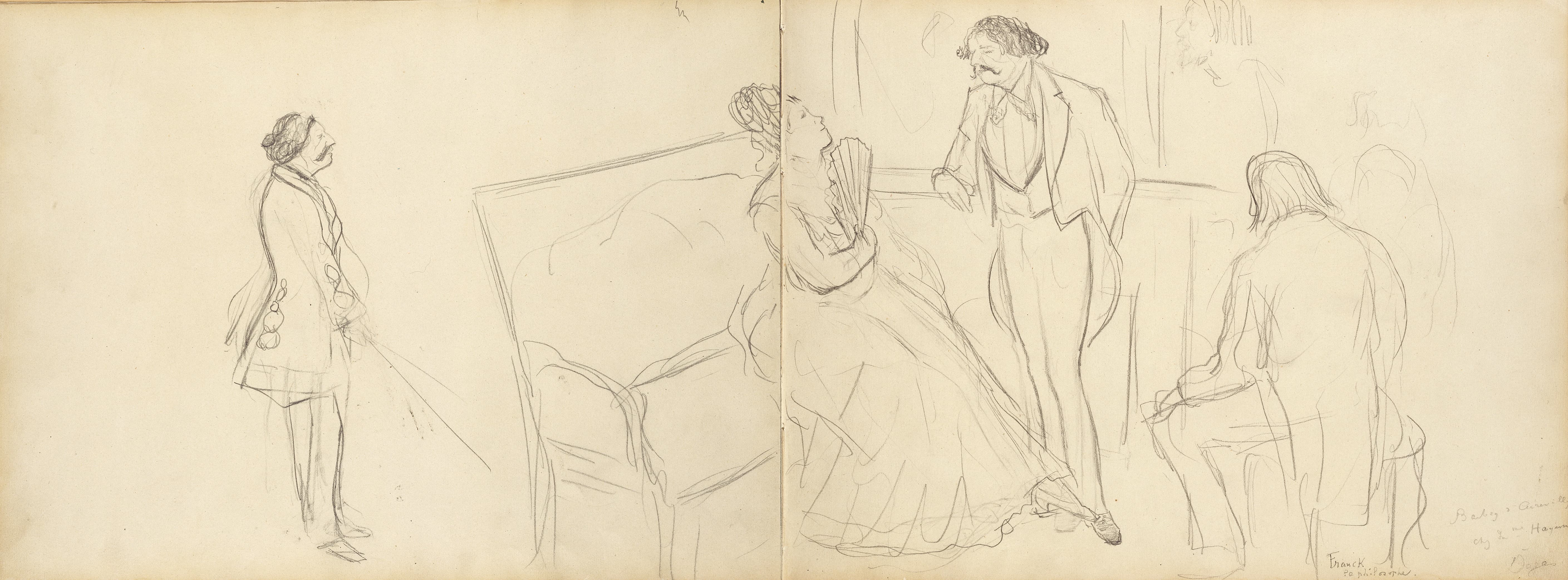 《晚会》（Soirée）｜埃德加·德加 Edgar Degas｜1877