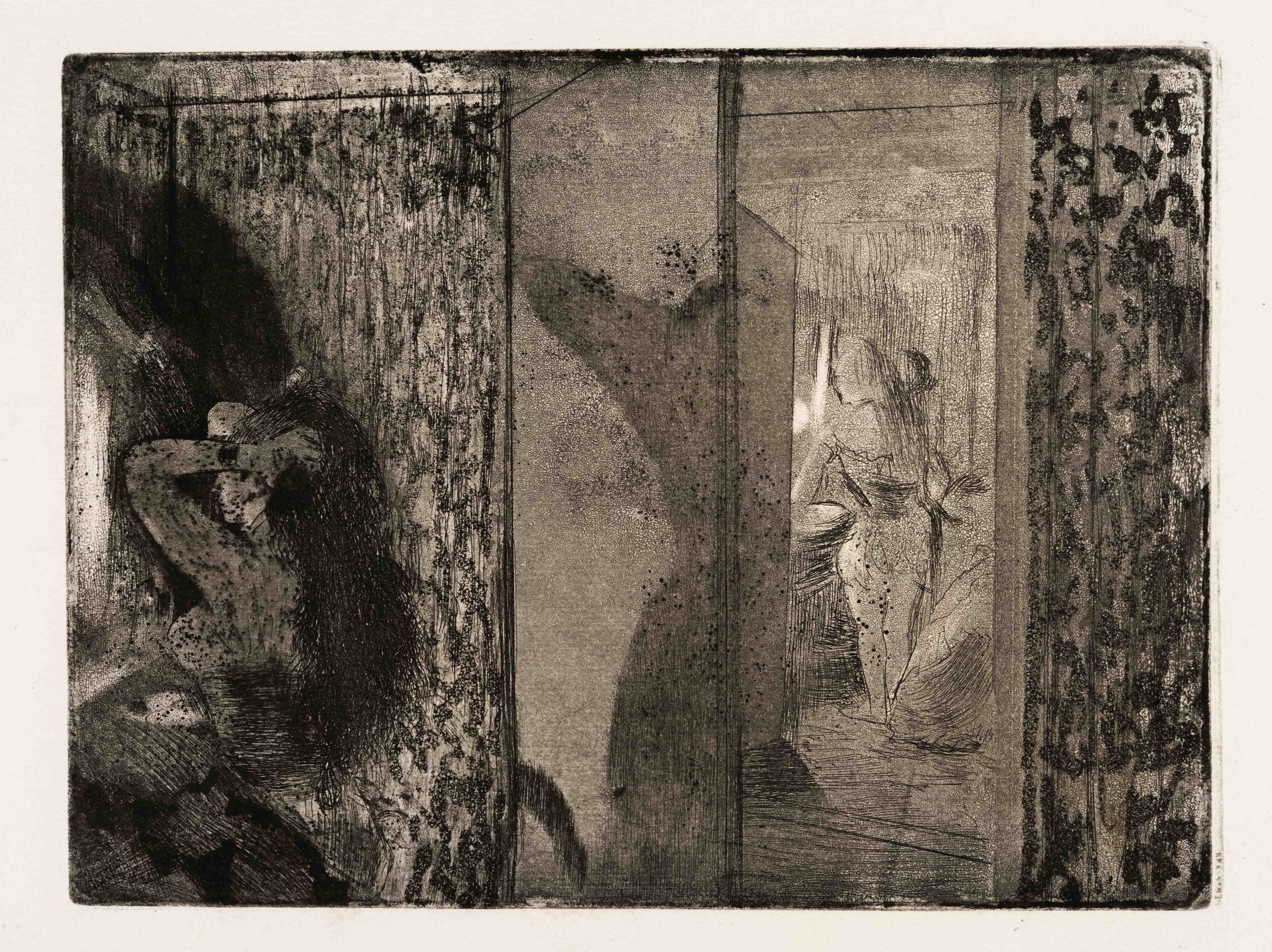 《女演员在更衣室里》（Actresses in their Dressing Rooms）｜埃德加·德加 Edgar Degas｜1879–80