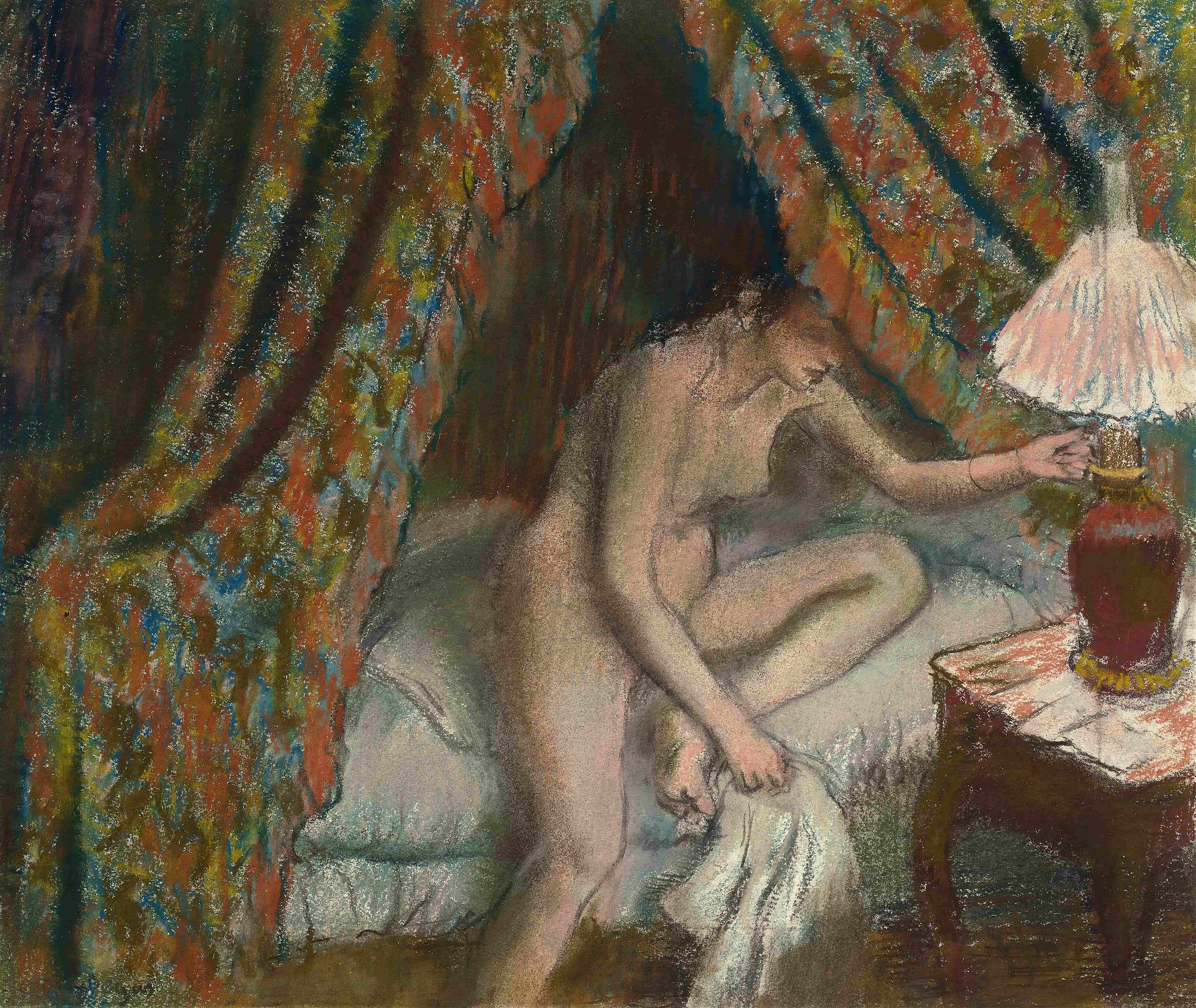 《退休》（Retiring）｜埃德加·德加 Edgar Degas｜1879–1888