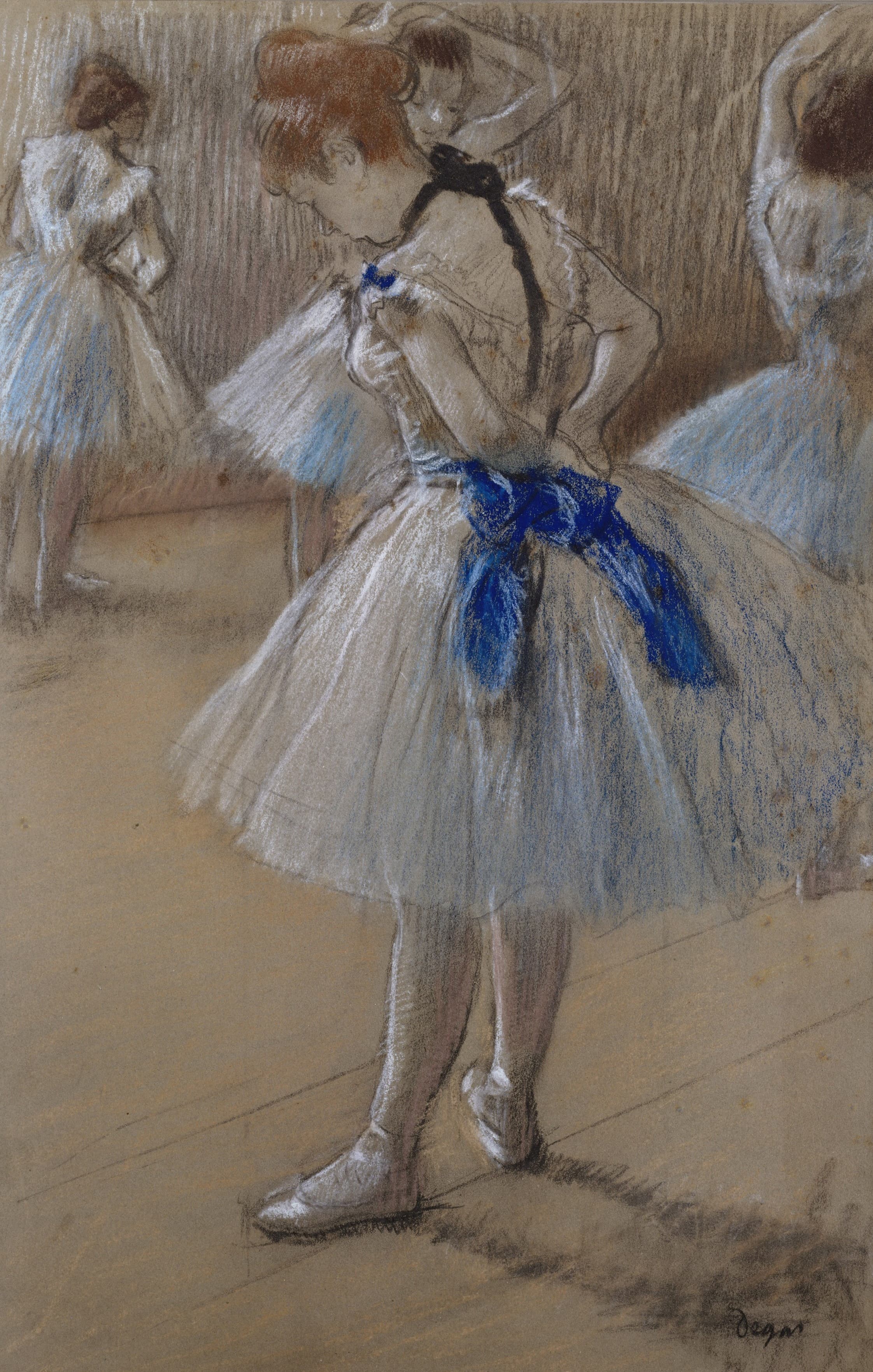 《舞蹈家》（Dancer）｜埃德加·德加 Edgar Degas｜1880–85