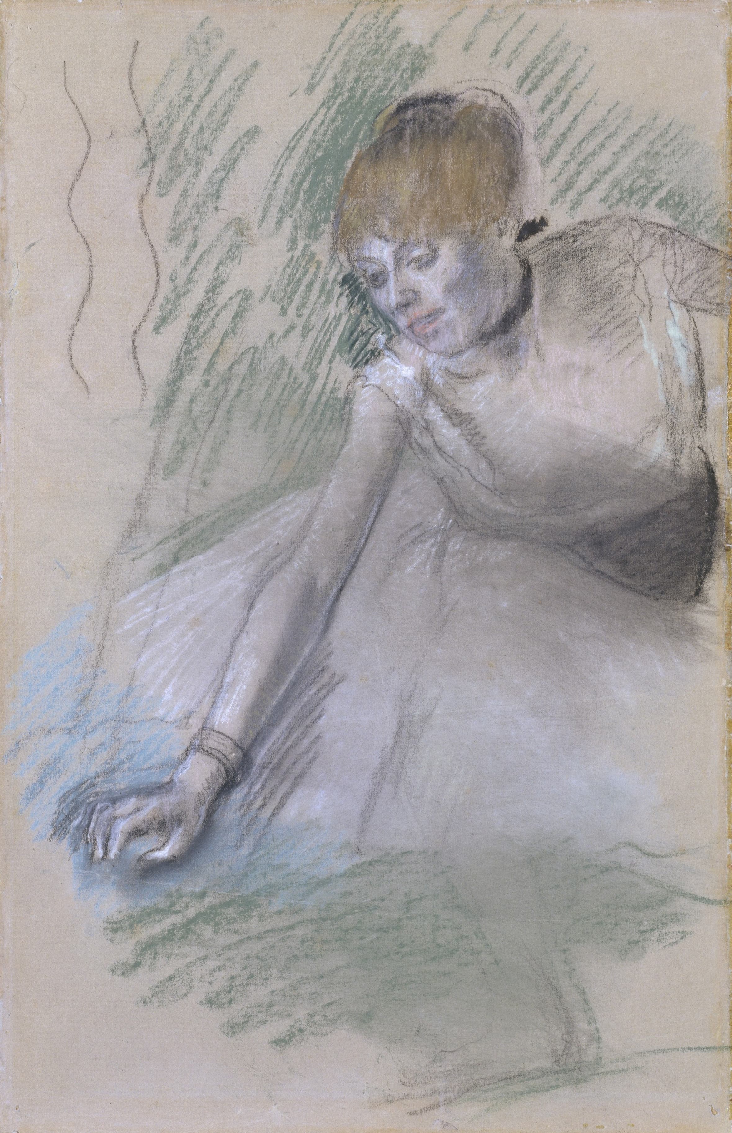 《舞蹈家》（Dancer）｜埃德加·德加 Edgar Degas｜1880–85