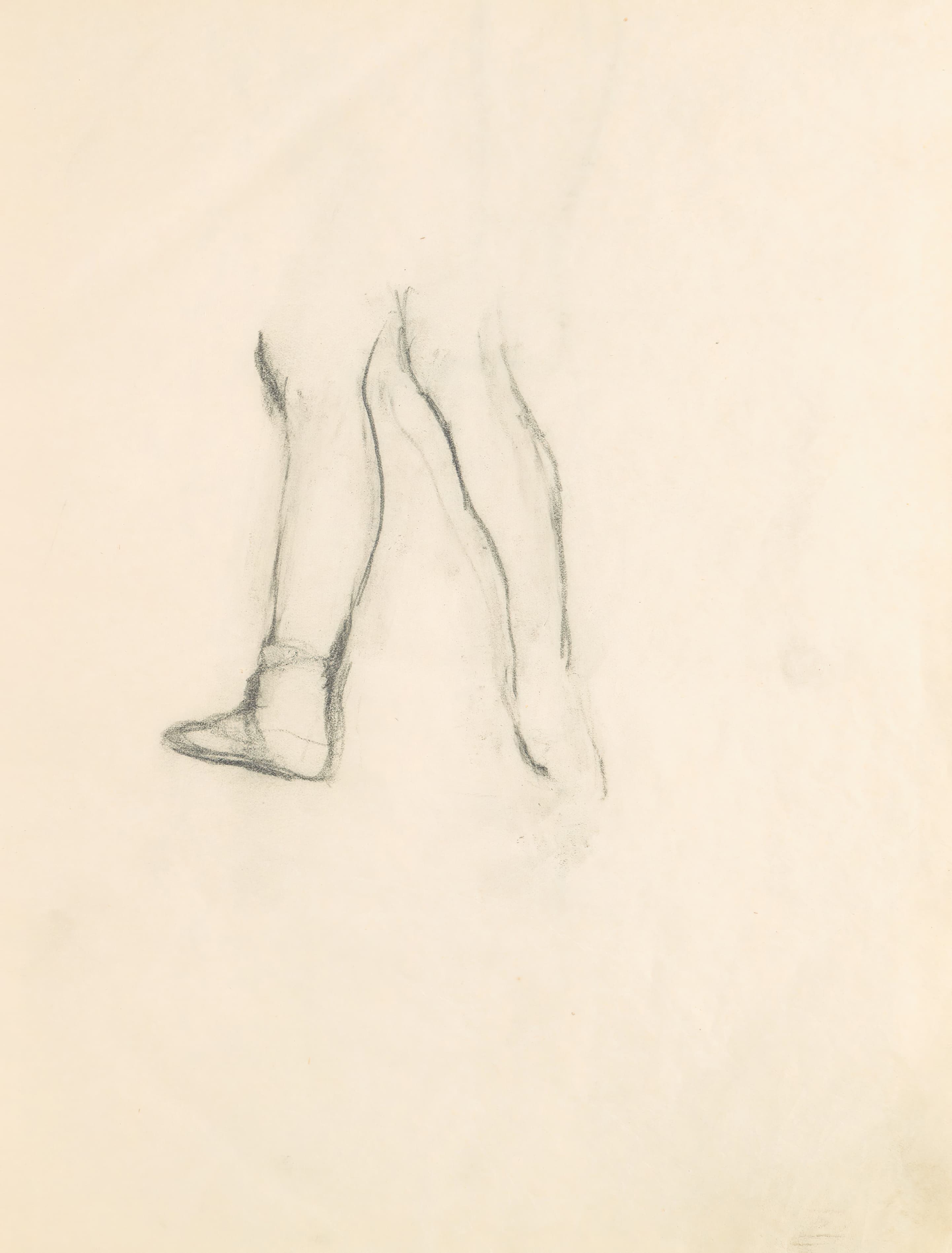 《人物研究 15》（Figure Studies 15）｜埃德加·德加 Edgar Degas｜1882–85
