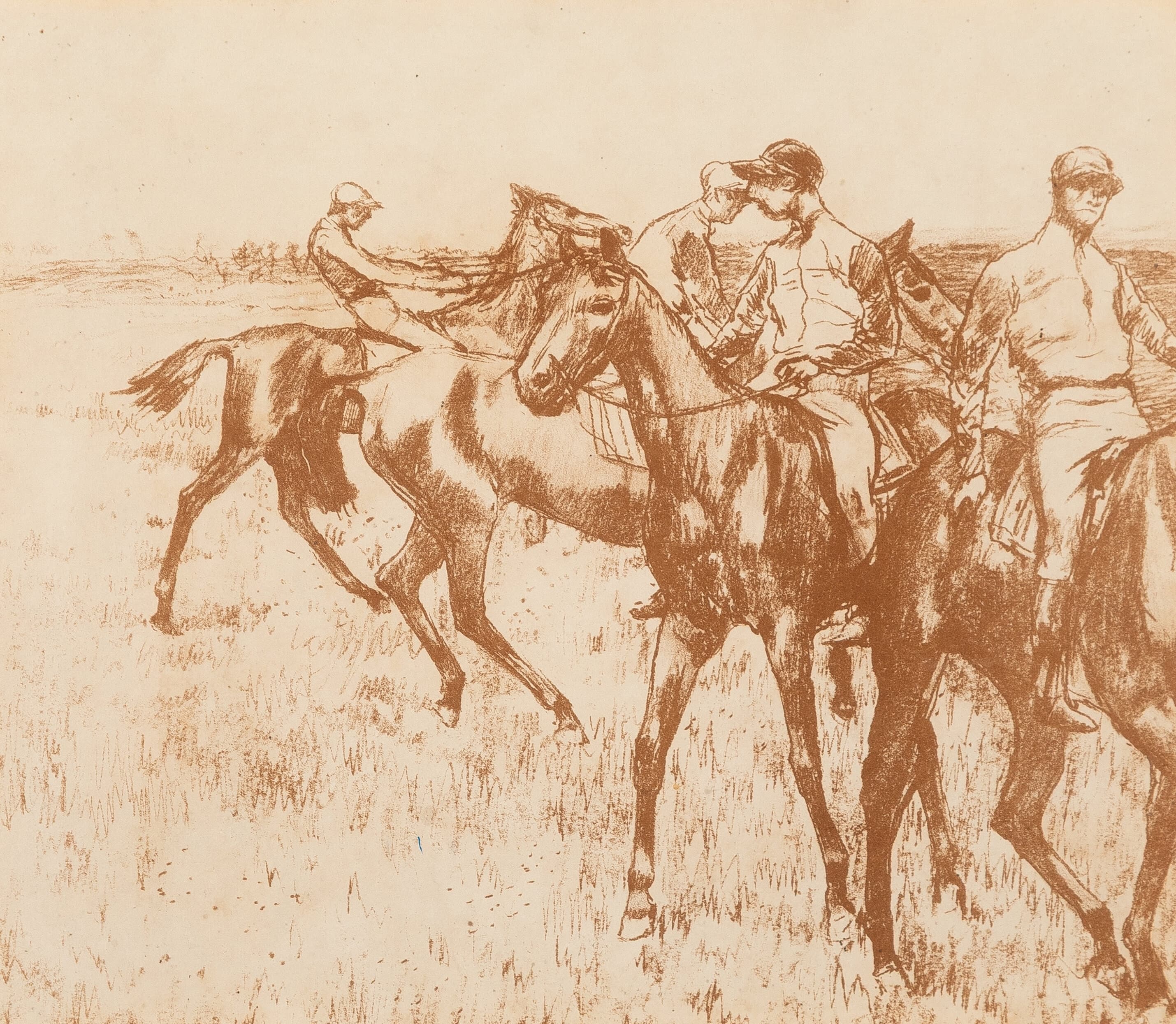 《骑师》（The Jockey）｜埃德加·德加 Edgar Degas｜约 1888–1898