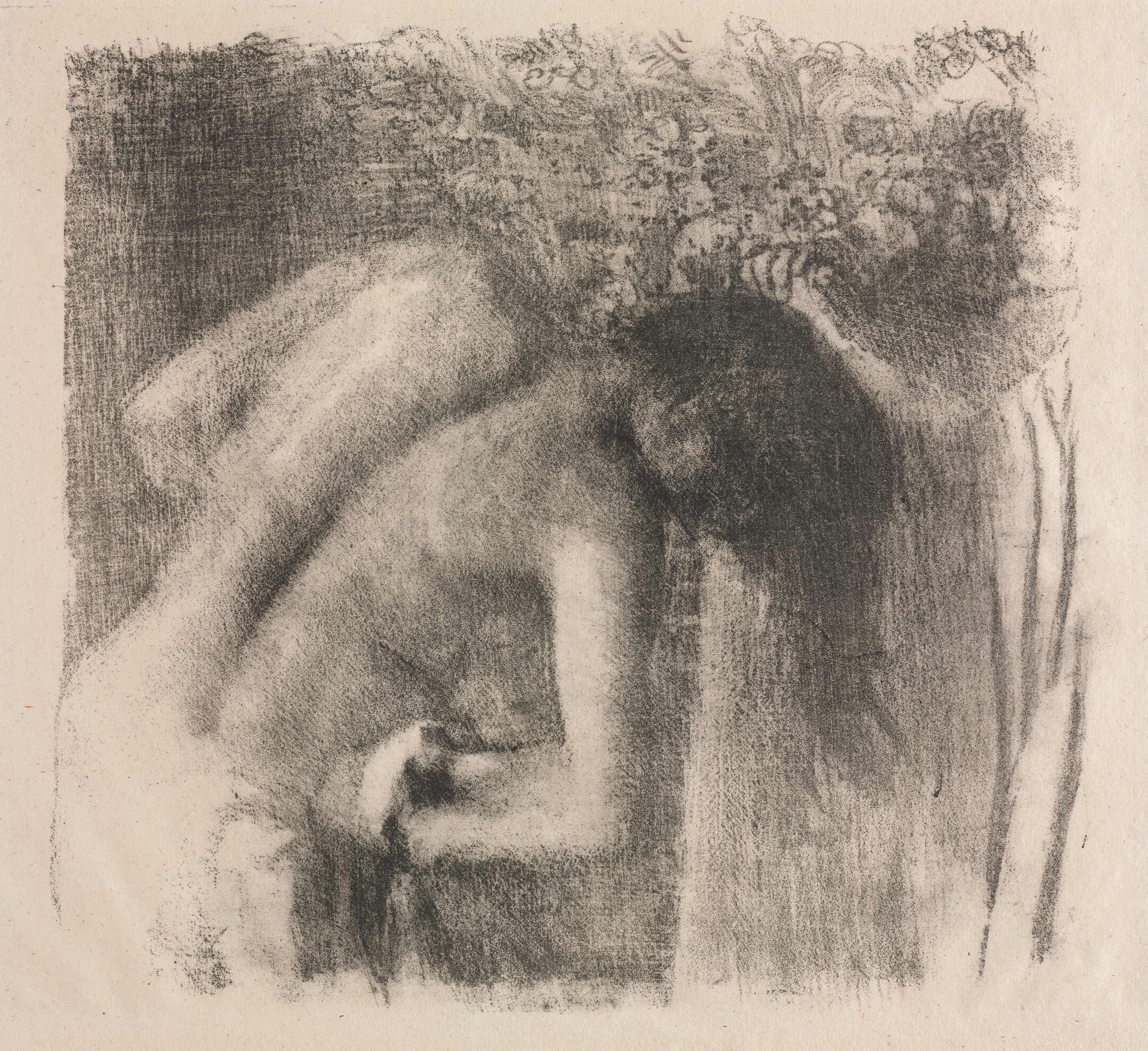 《浴后》（After the Bath）｜埃德加·德加 Edgar Degas｜1891–92