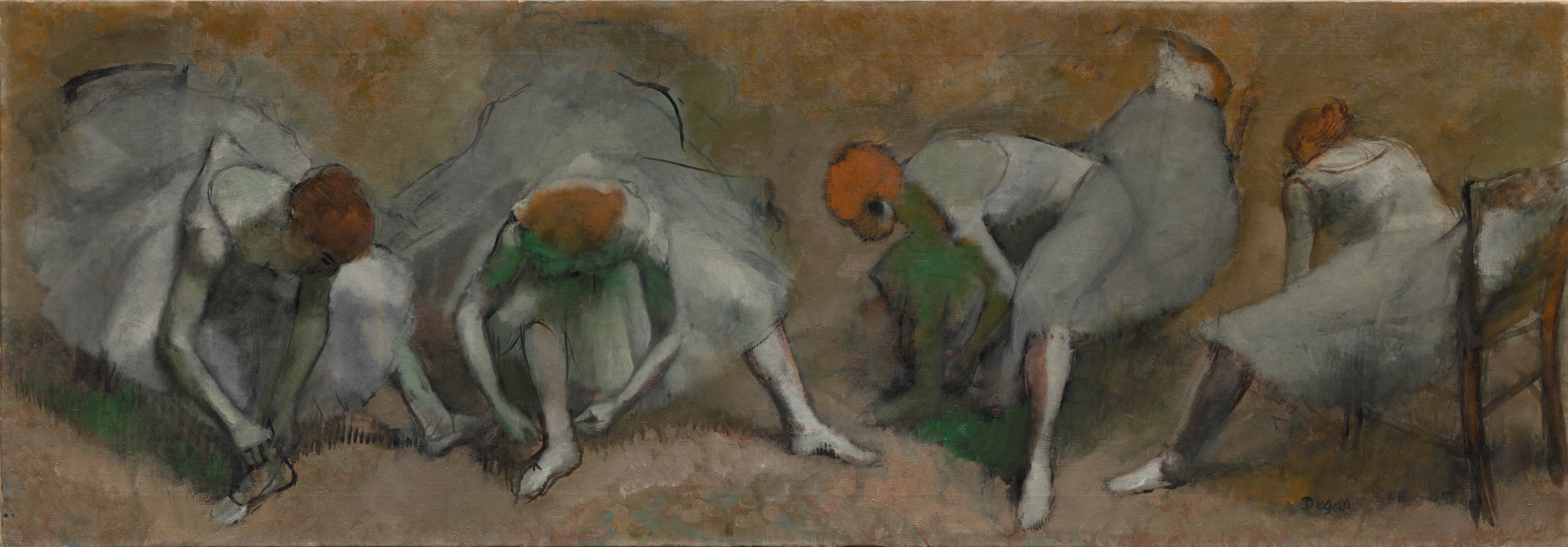 《舞者饰带》（Frieze of Dancers）｜埃德加·德加 Edgar Degas｜约. 1895