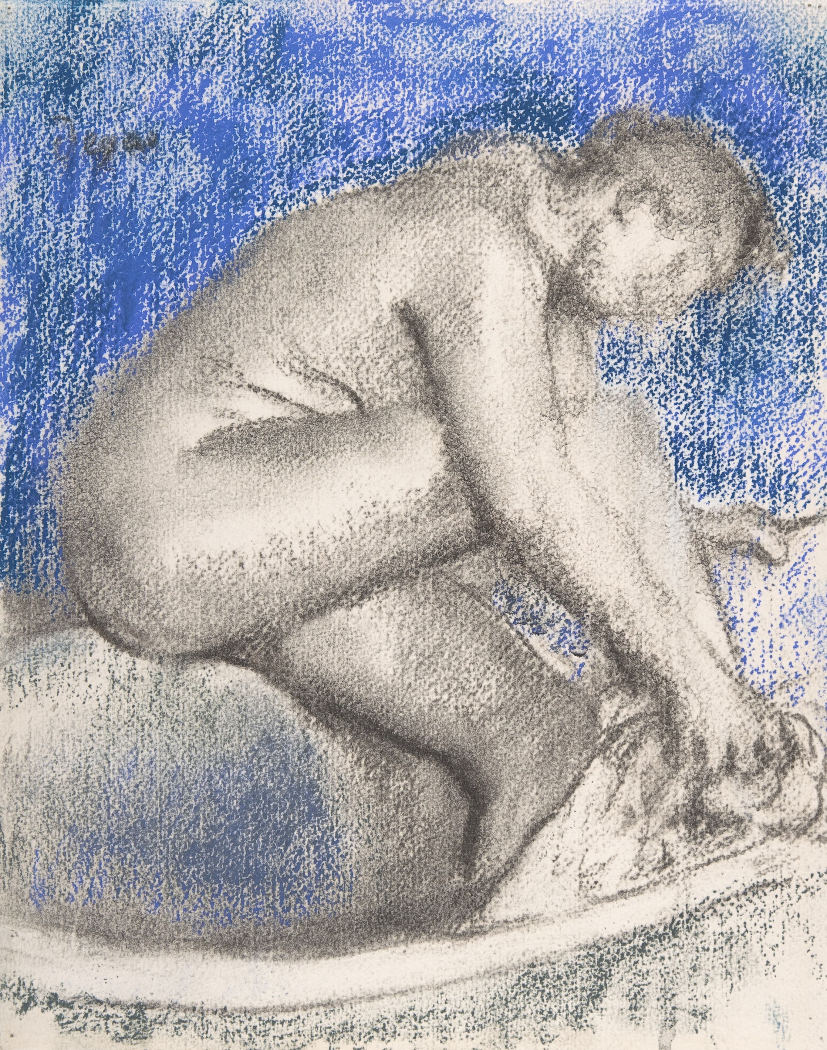 《沐浴》（The Bath）｜埃德加·德加 Edgar Degas｜1892/95