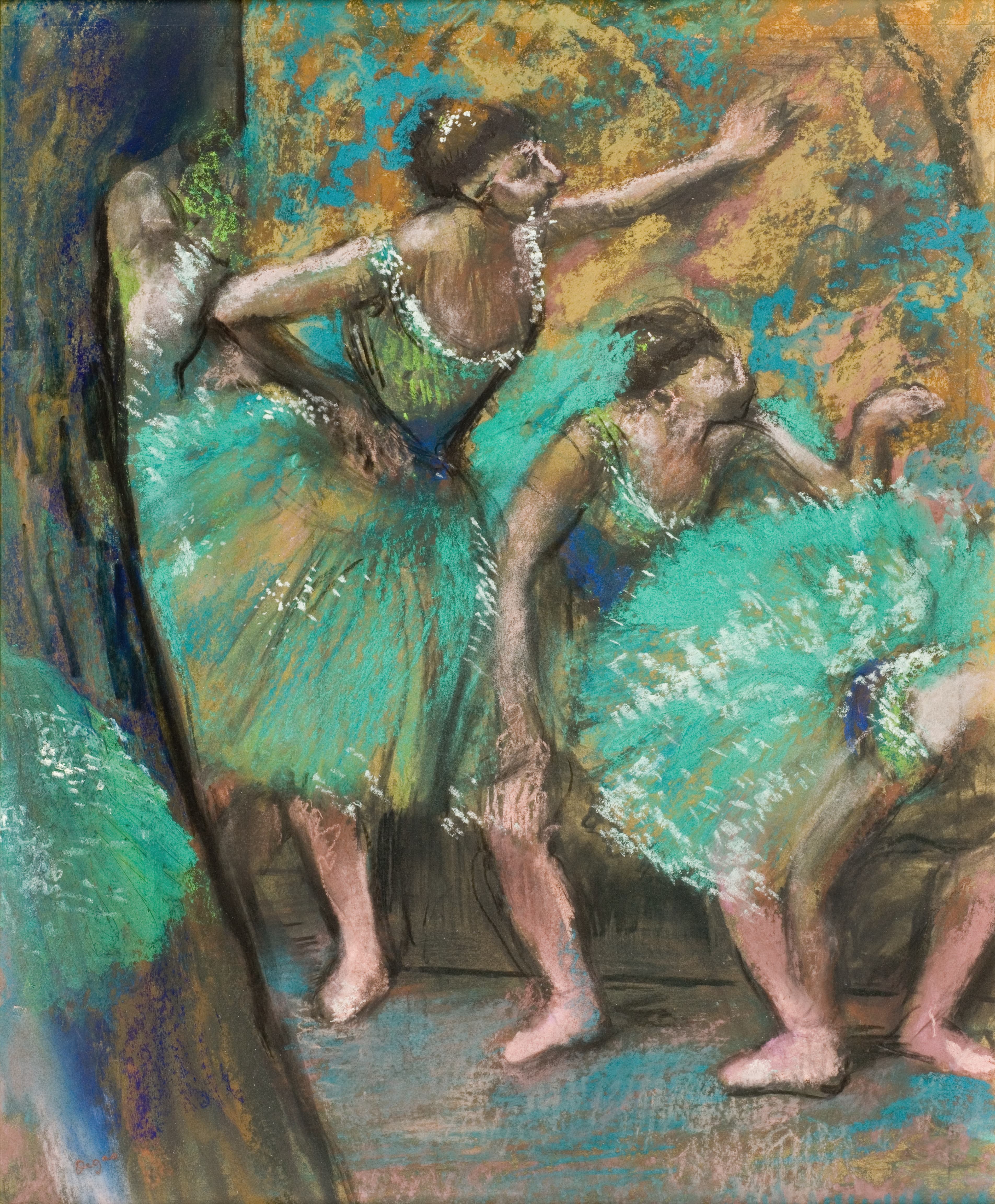 《舞者们》（The Dancers）｜埃德加·德加 Edgar Degas｜1898