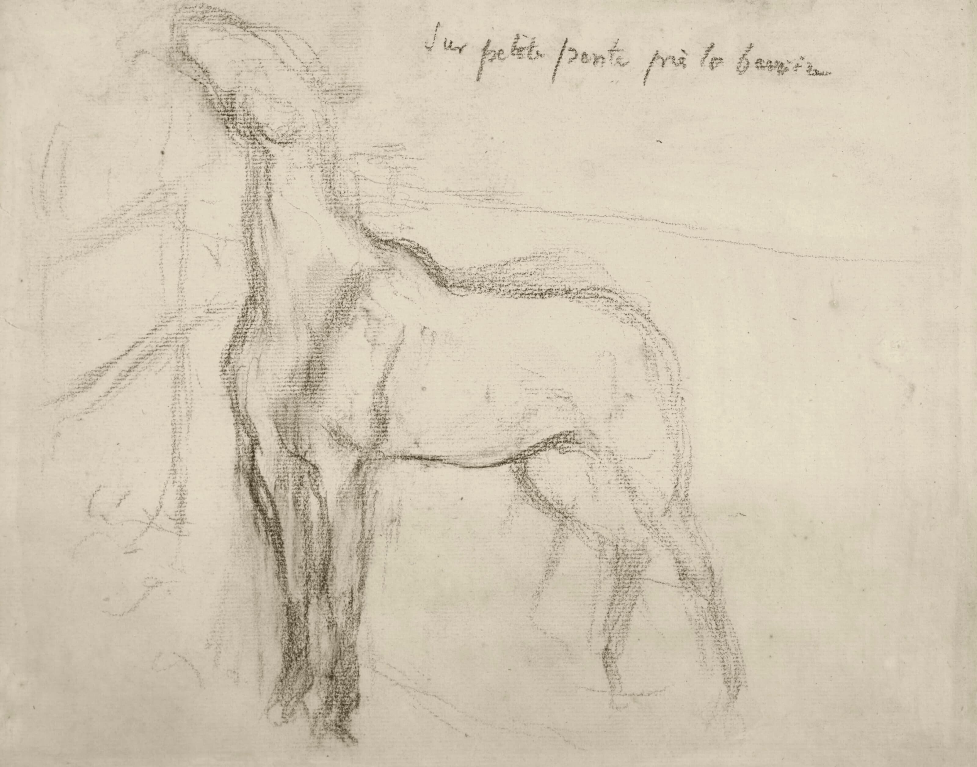 《雪马》（Cheval）｜埃德加·德加 Edgar Degas｜不明