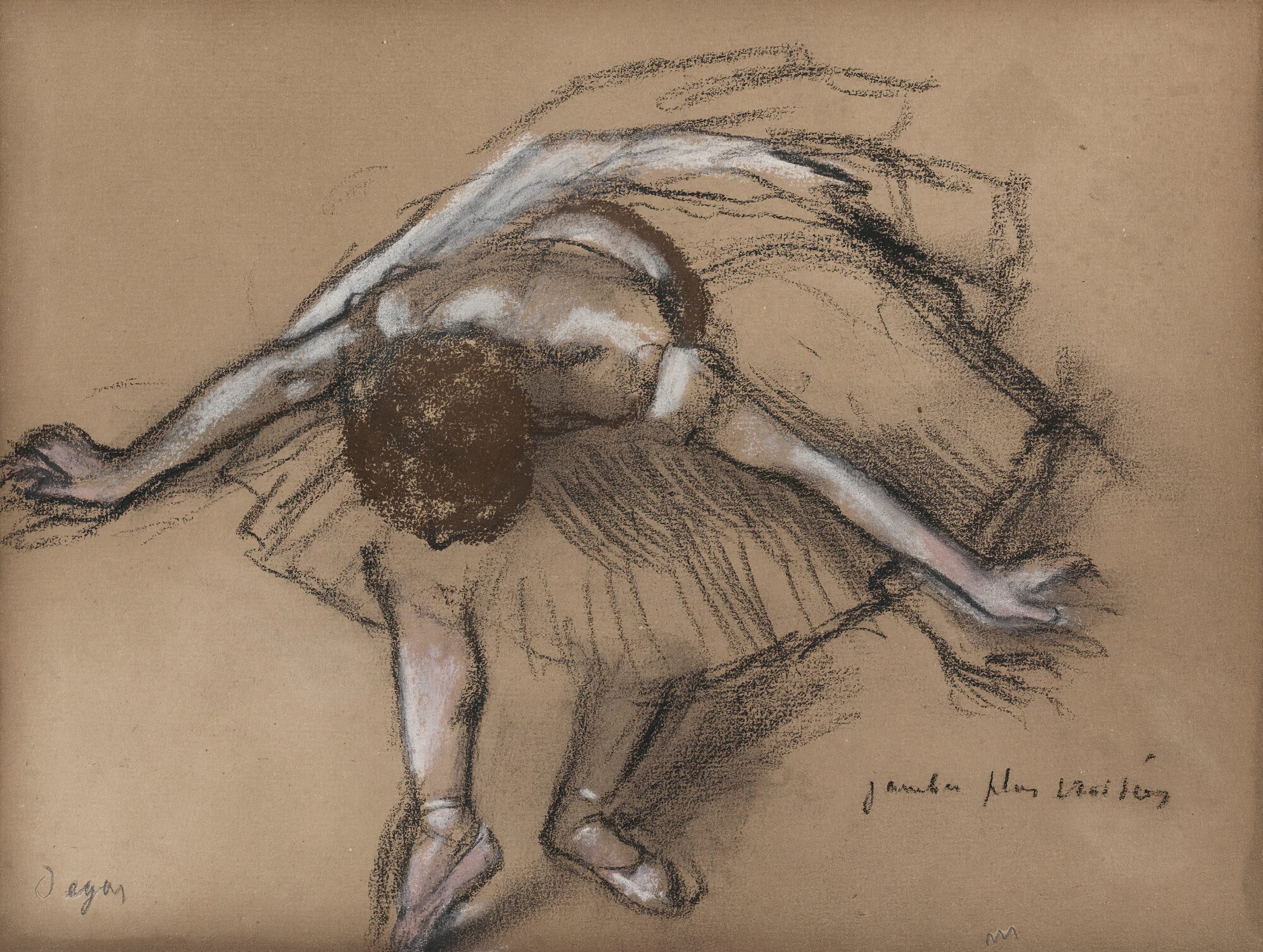 《舞者》（Dancer）｜埃德加·德加 Edgar Degas｜不明
