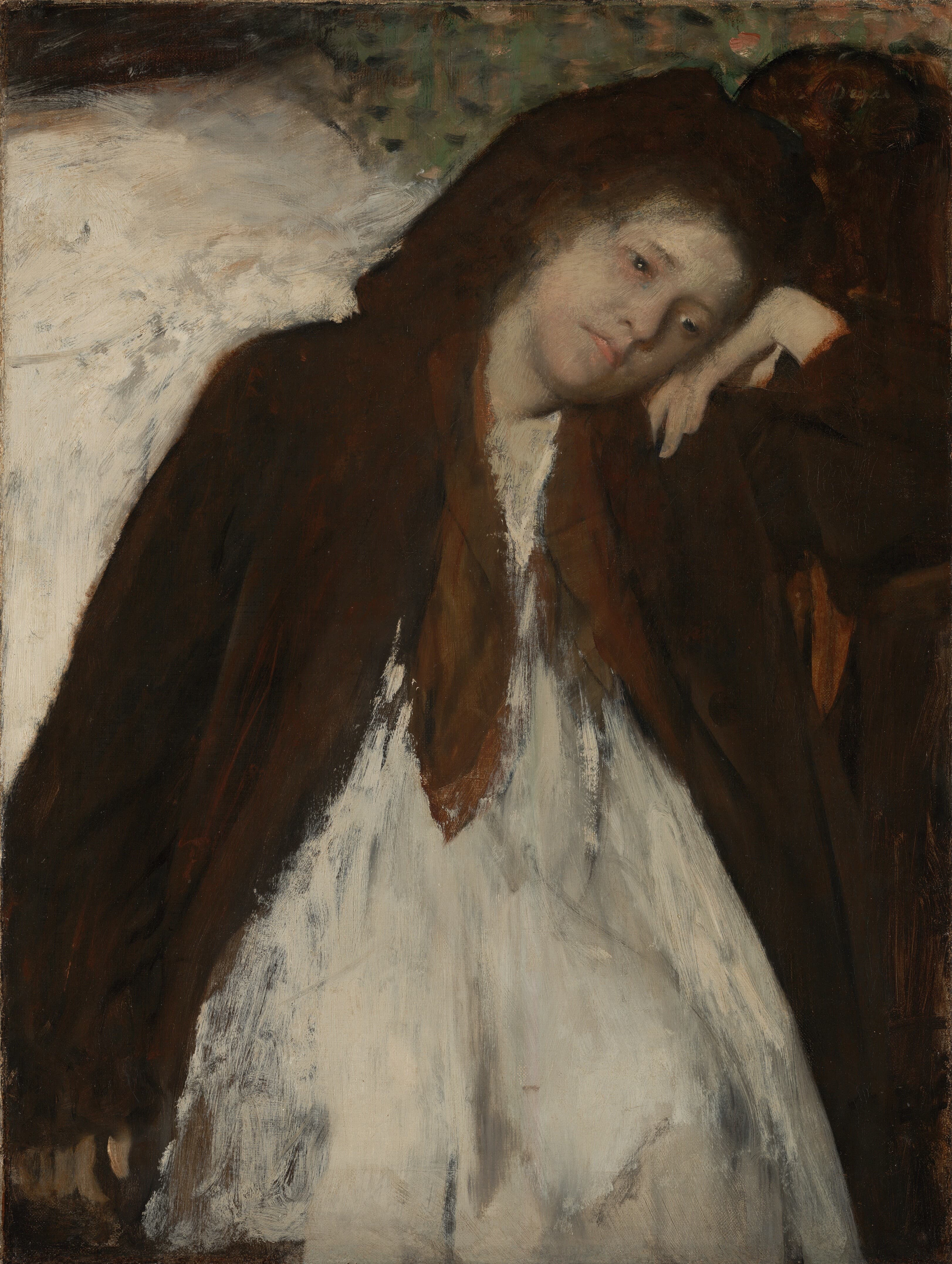 《康复者》（The Convalescent）｜埃德加·德加 Edgar Degas｜不明