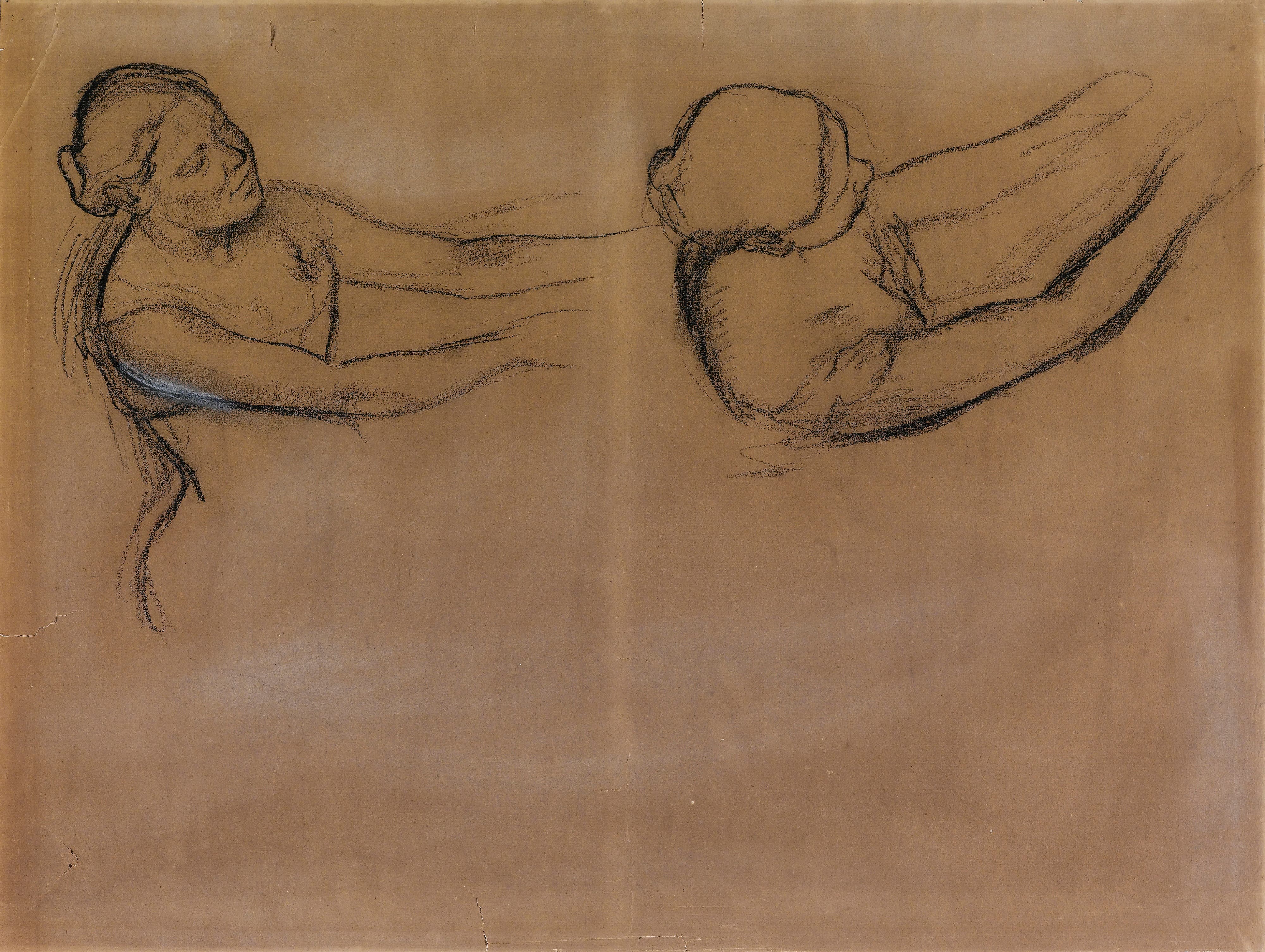 《两位舞者》（Two Dancers）｜埃德加·德加 Edgar Degas｜不明