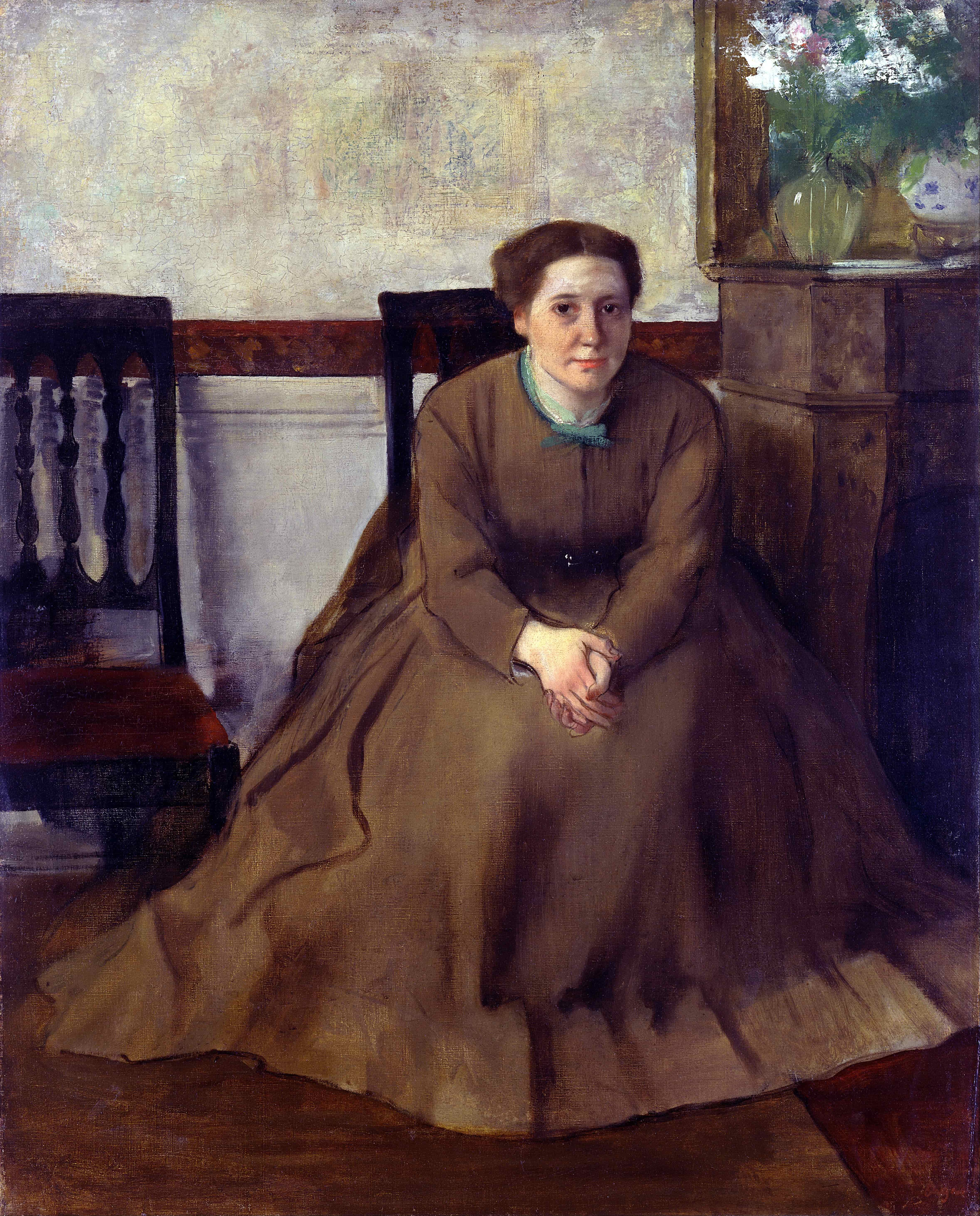 《维多利亚·杜堡》（Victoria Dubourg）｜埃德加·德加 Edgar Degas｜不明