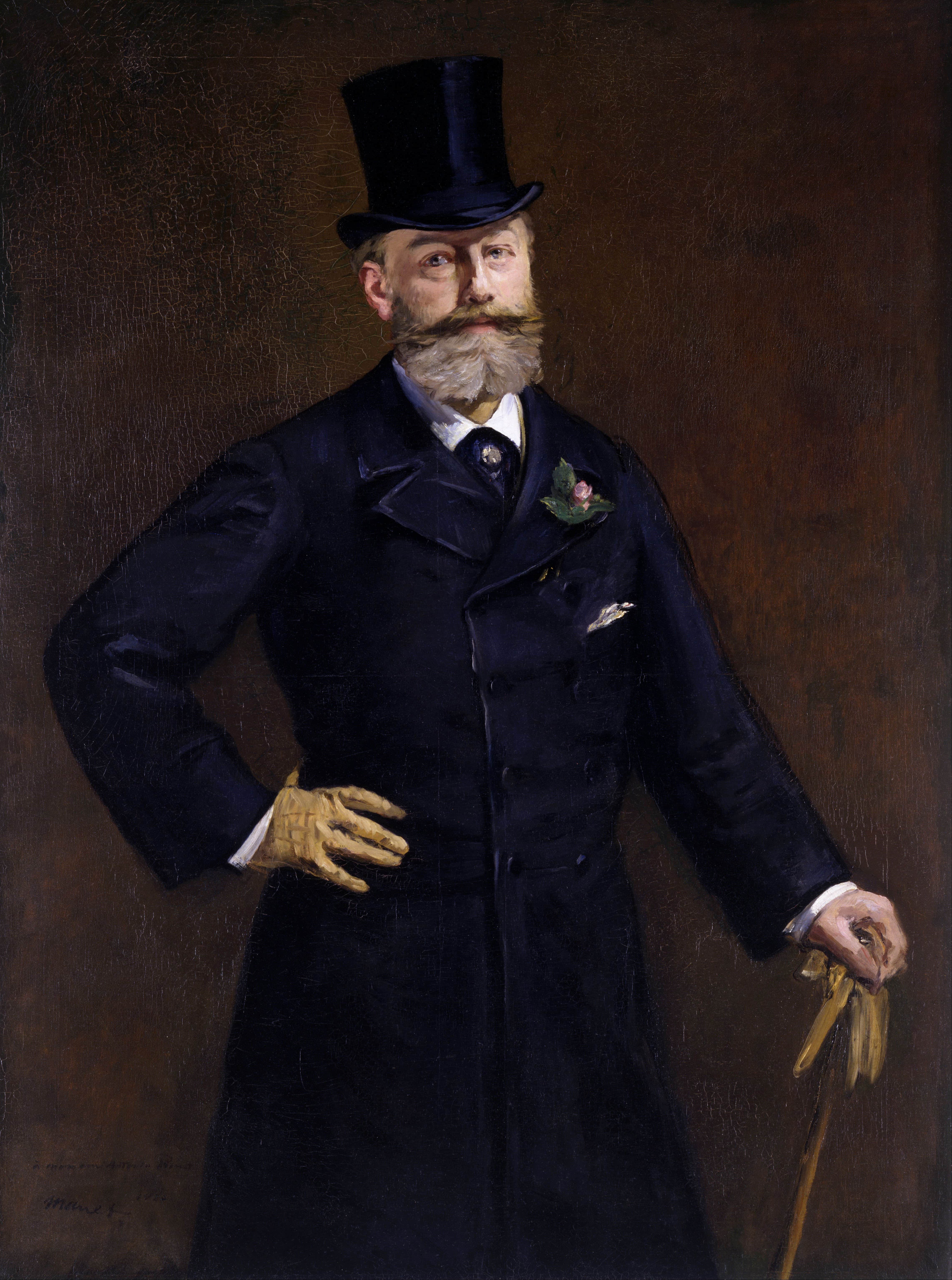 《安托南·普鲁斯特》（Antonin Proust）｜爱德华·马奈 Édouard Manet｜1880