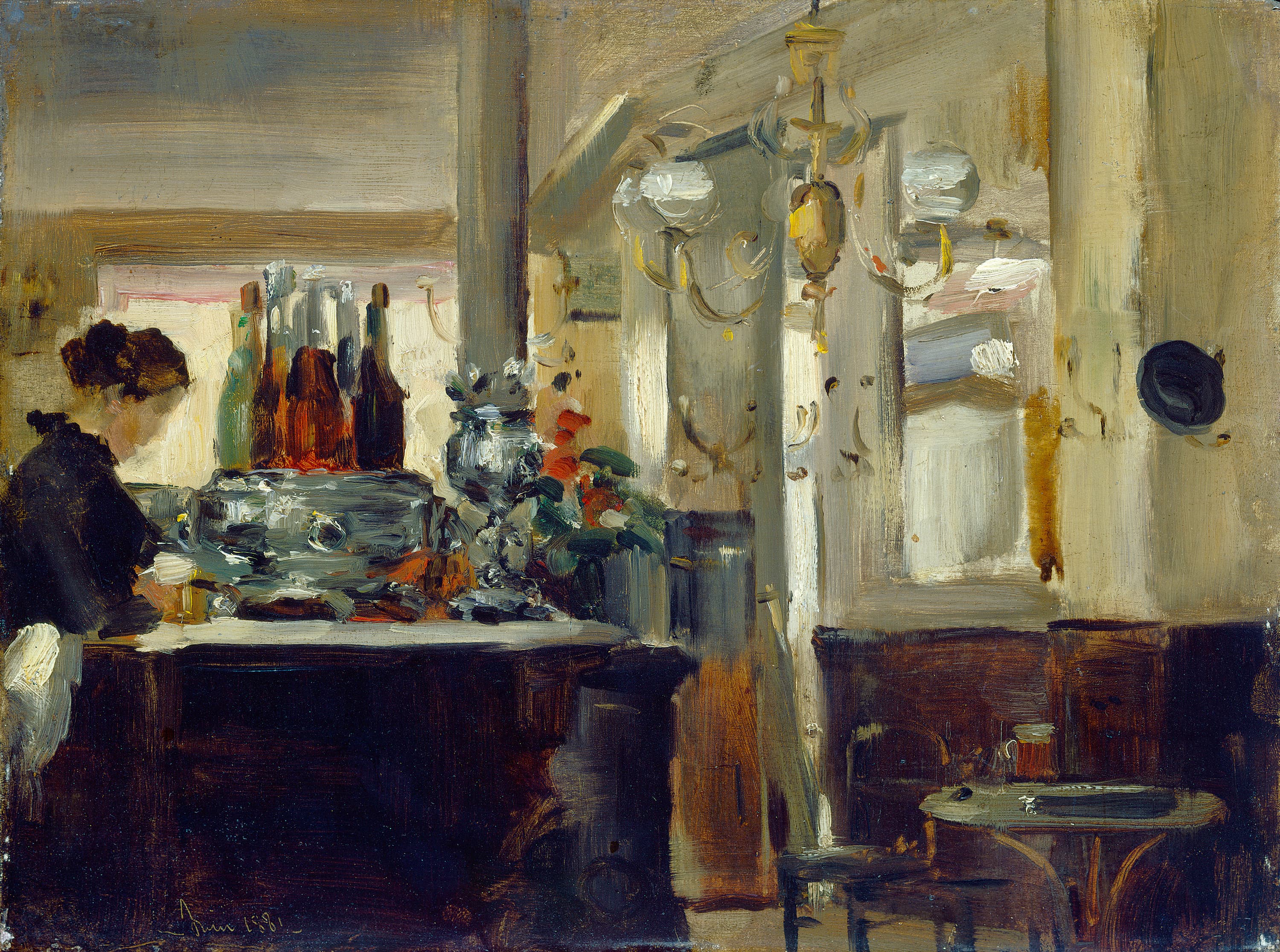 《本博克咖啡馆》（Bon Bock Café）｜爱德华·马奈 Édouard Manet｜1881