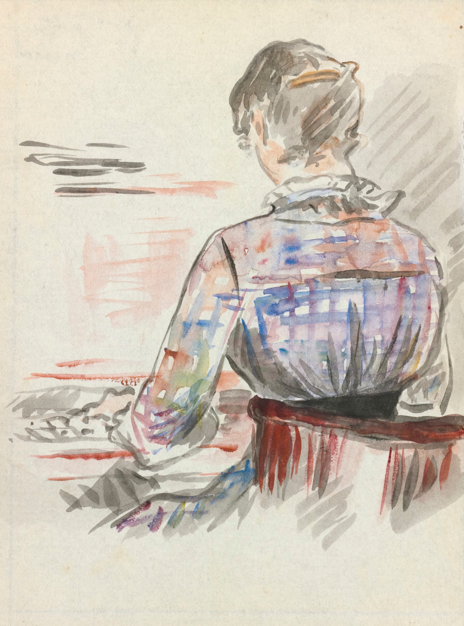 《苏珊娜·马奈弹钢琴》（Suzanne Manet Playing the Piano）｜爱德华·马奈 Édouard Manet｜1867-1868