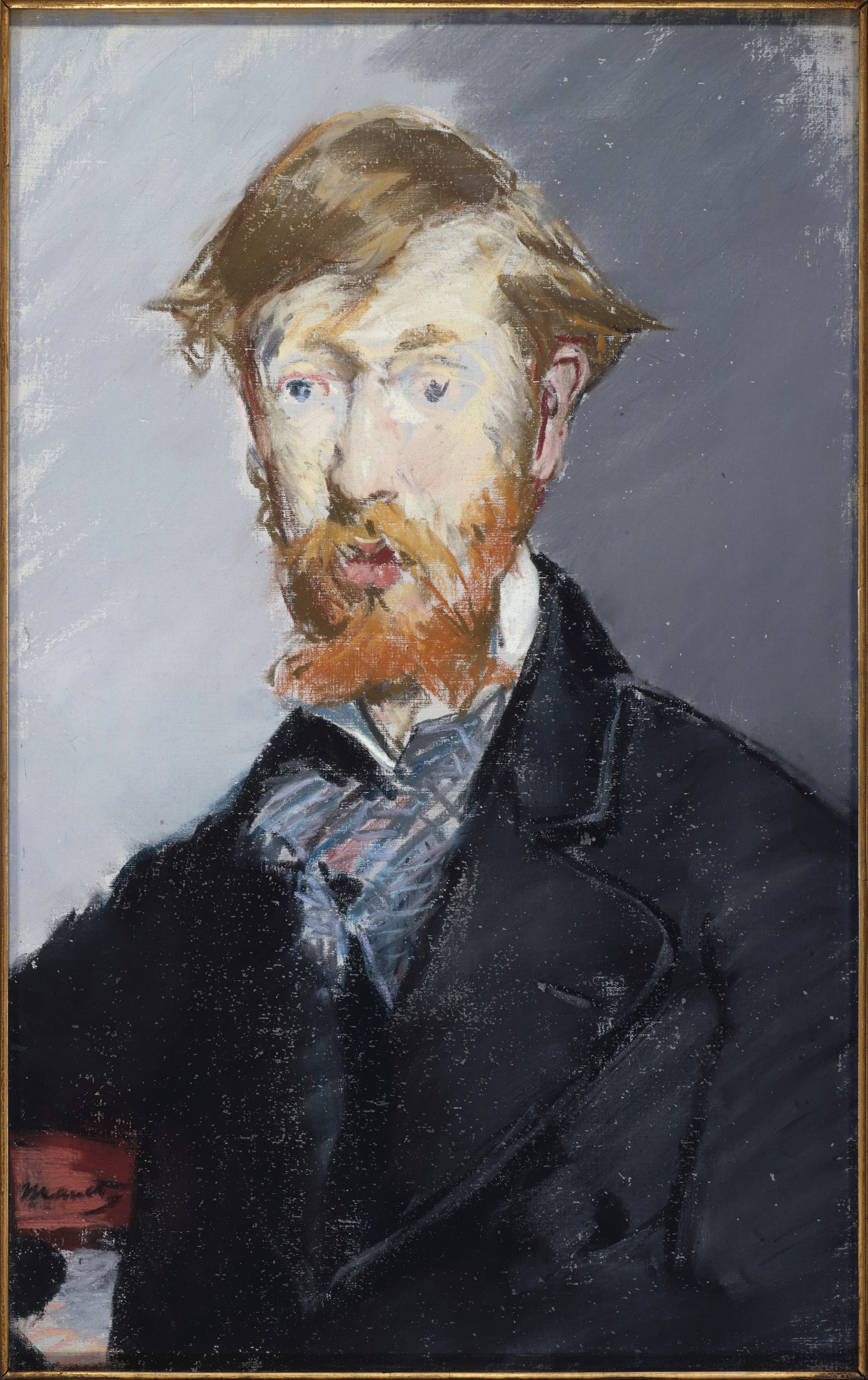 《乔治·摩尔》（George Moore (1852–1933)）｜爱德华·马奈 Édouard Manet｜1879