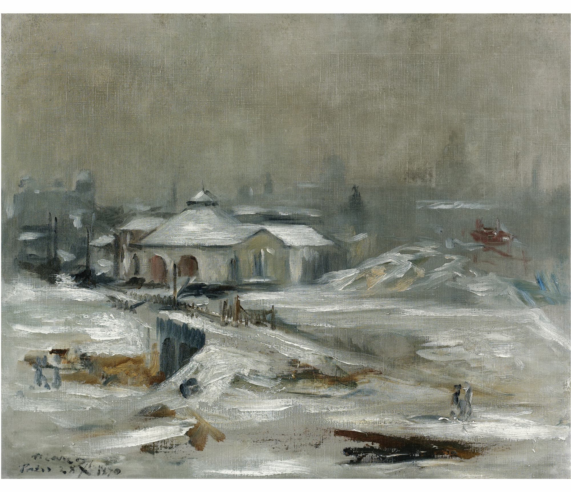 《铁路》（The Railway）｜爱德华·马奈 Édouard Manet｜1873