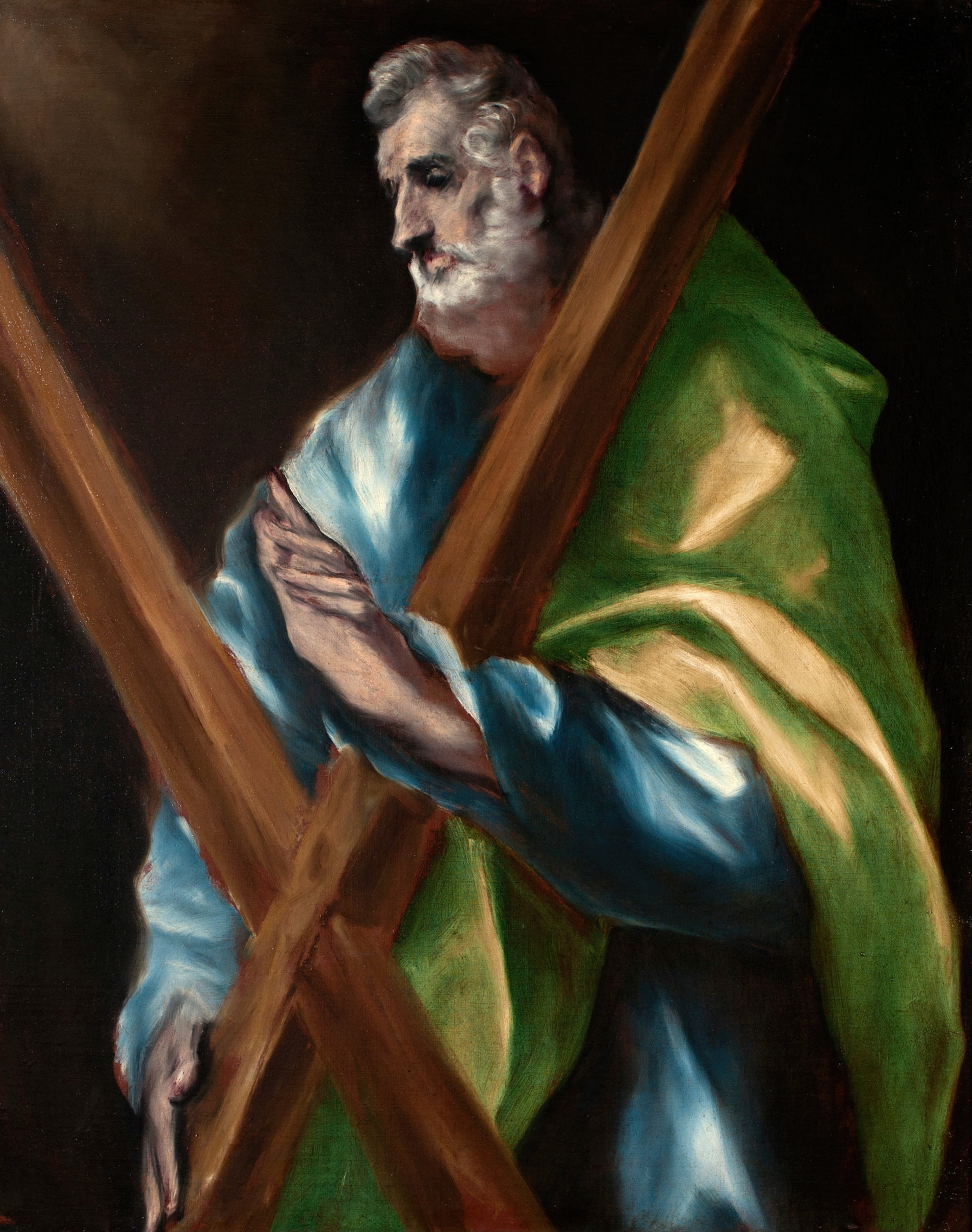 《圣安德烈》（Saint Andrew）｜埃尔·格列柯 El Greco｜1610–1614