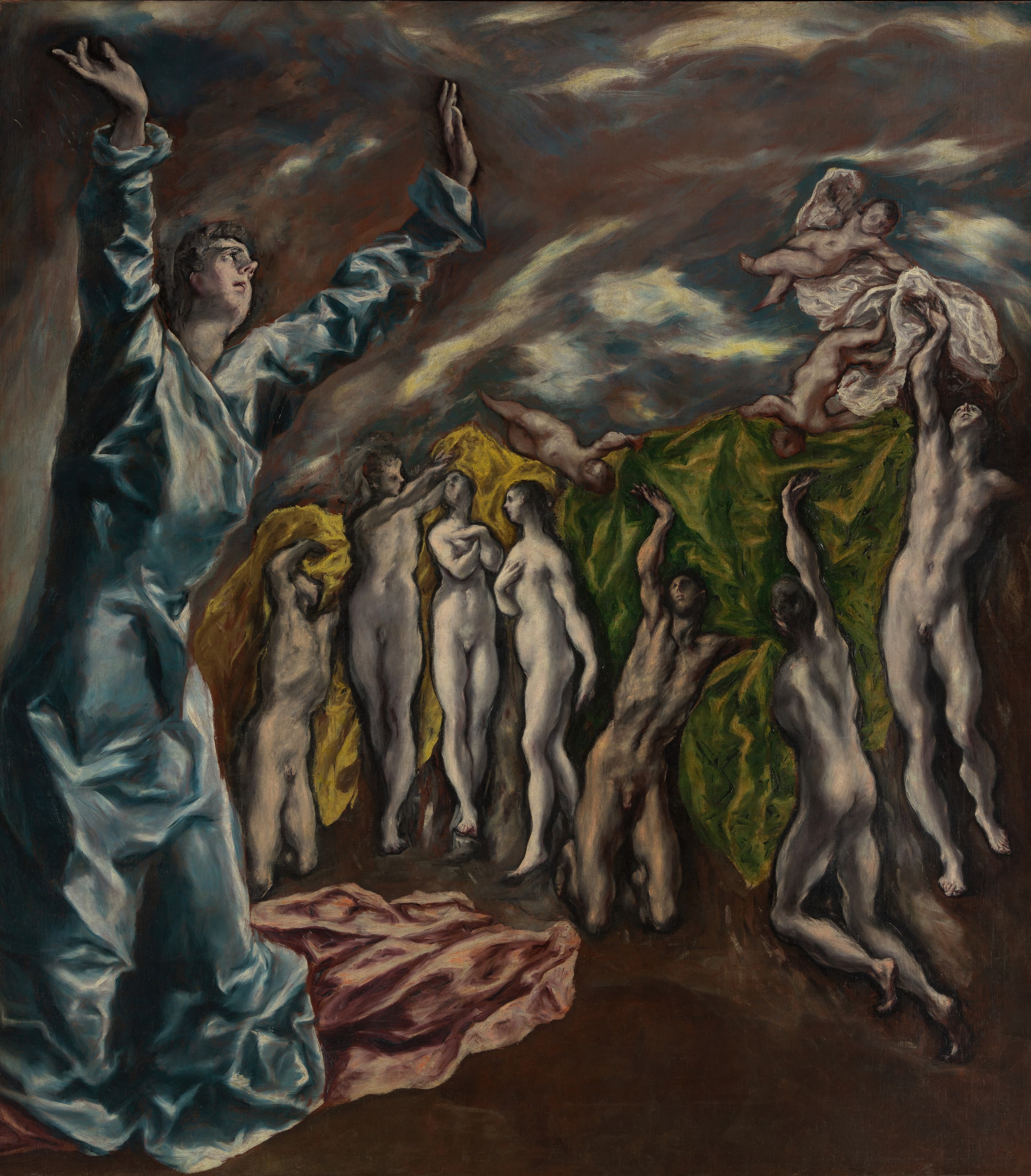 《圣约翰的异象》（The Vision of Saint John）｜埃尔·格列柯 El Greco｜约1608–14