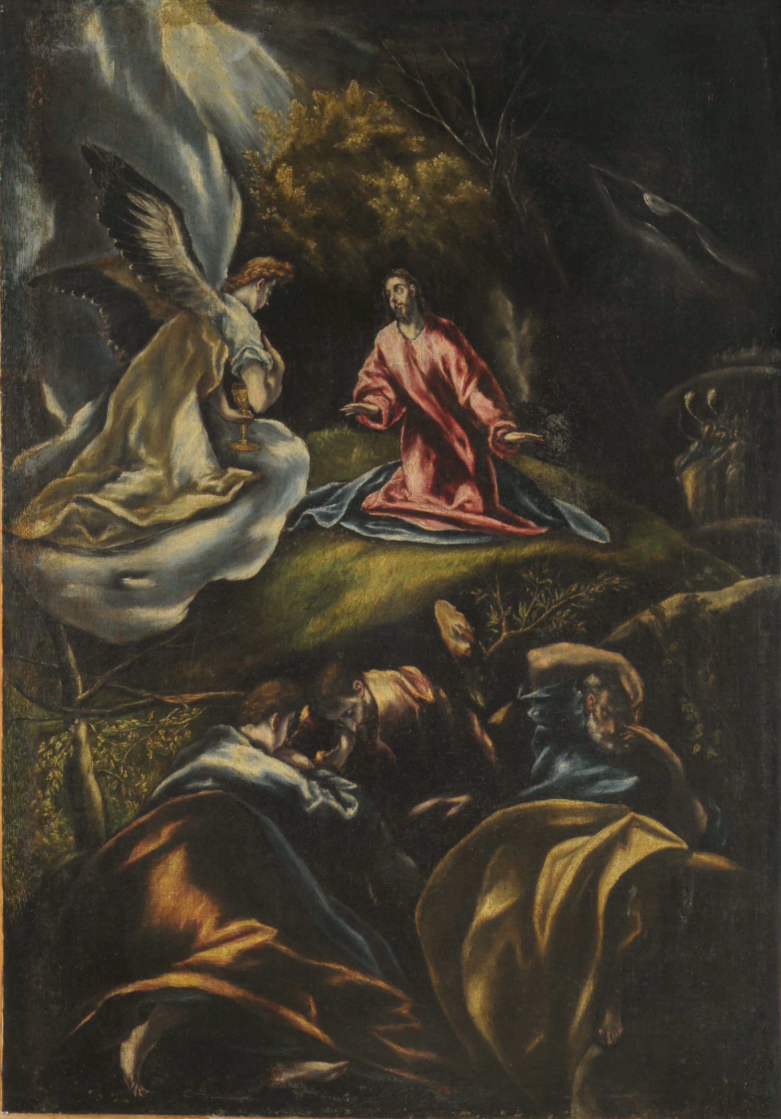《客西马尼园的祈祷》（Agony in the Garden）｜埃尔·格列柯 El Greco｜1600–1607