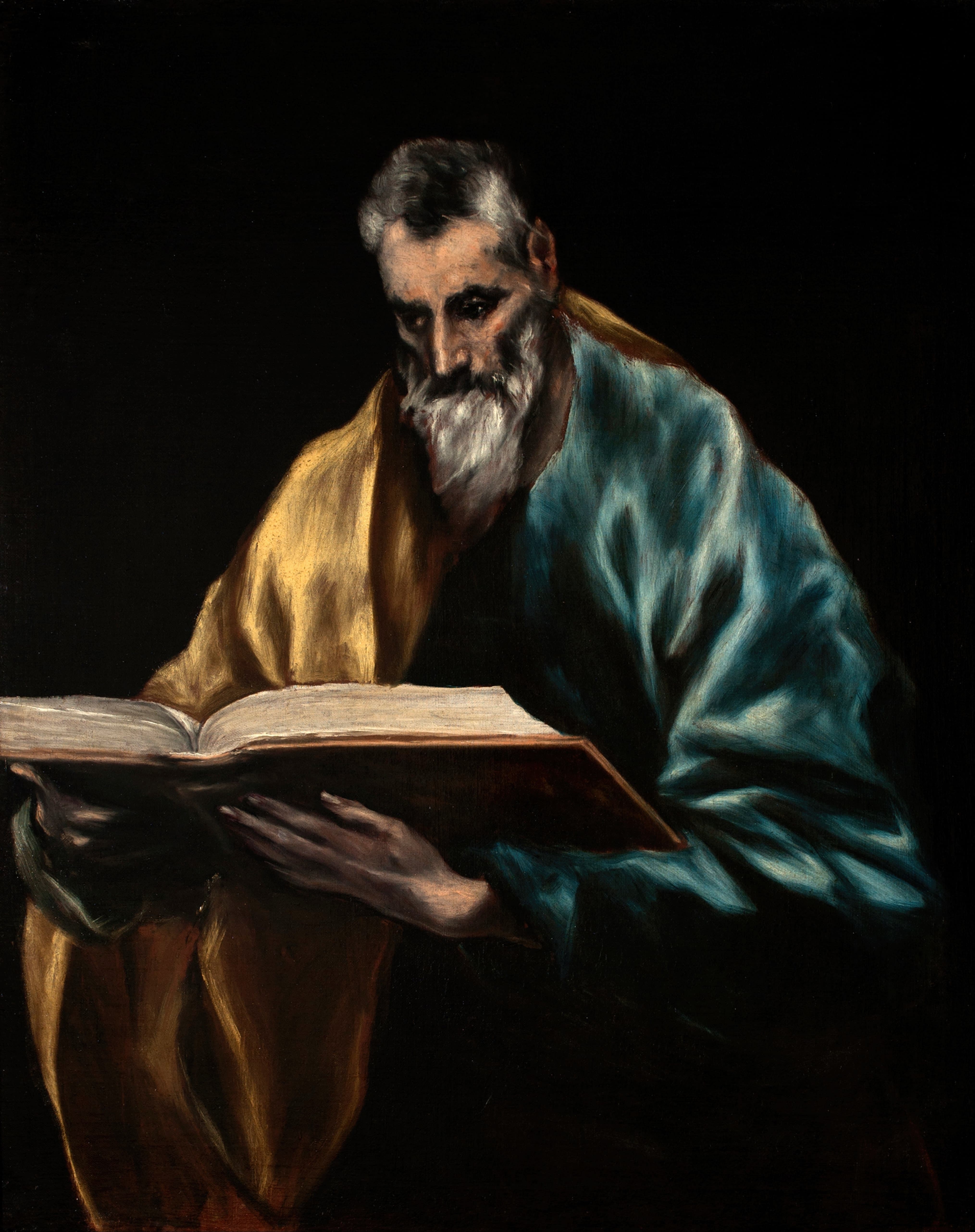 《使徒圣西满》（Apostle Saint Simon）｜埃尔·格列柯 El Greco｜1610–1614