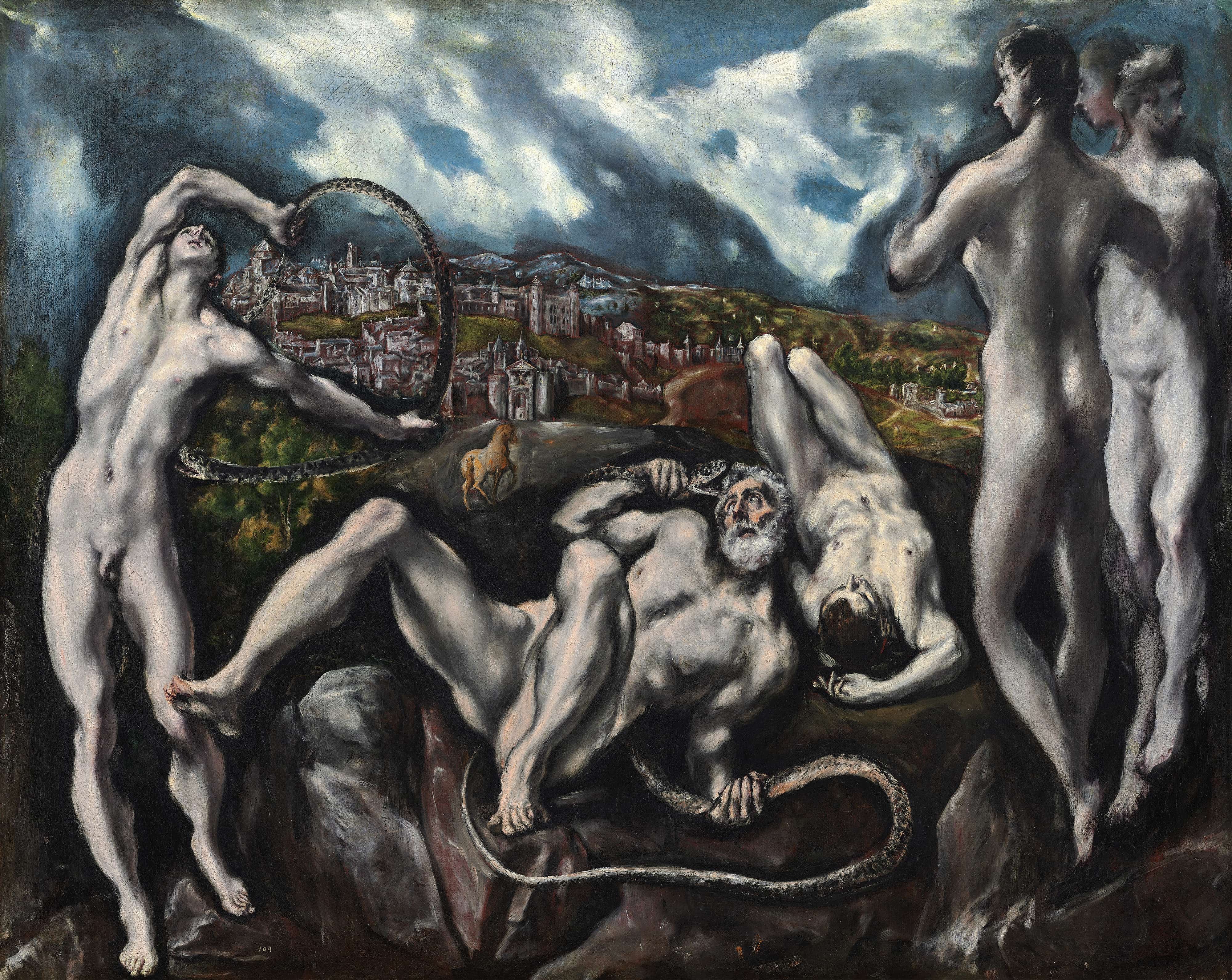 《拉奥孔》（Laocoön）｜埃尔·格列柯 El Greco｜约1610–1614