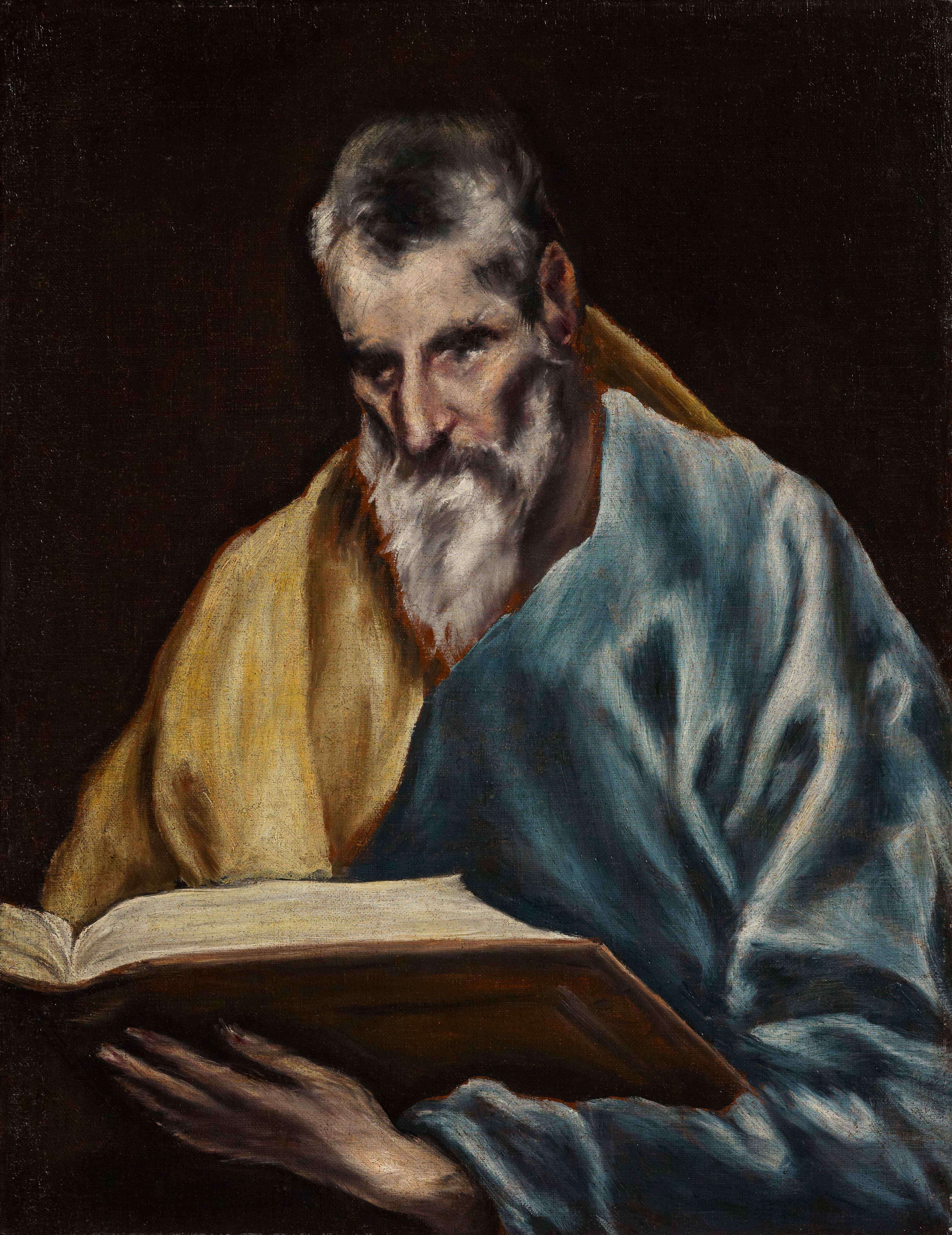 《圣西满》（Saint Simon）｜埃尔·格列柯 El Greco｜1610–1614