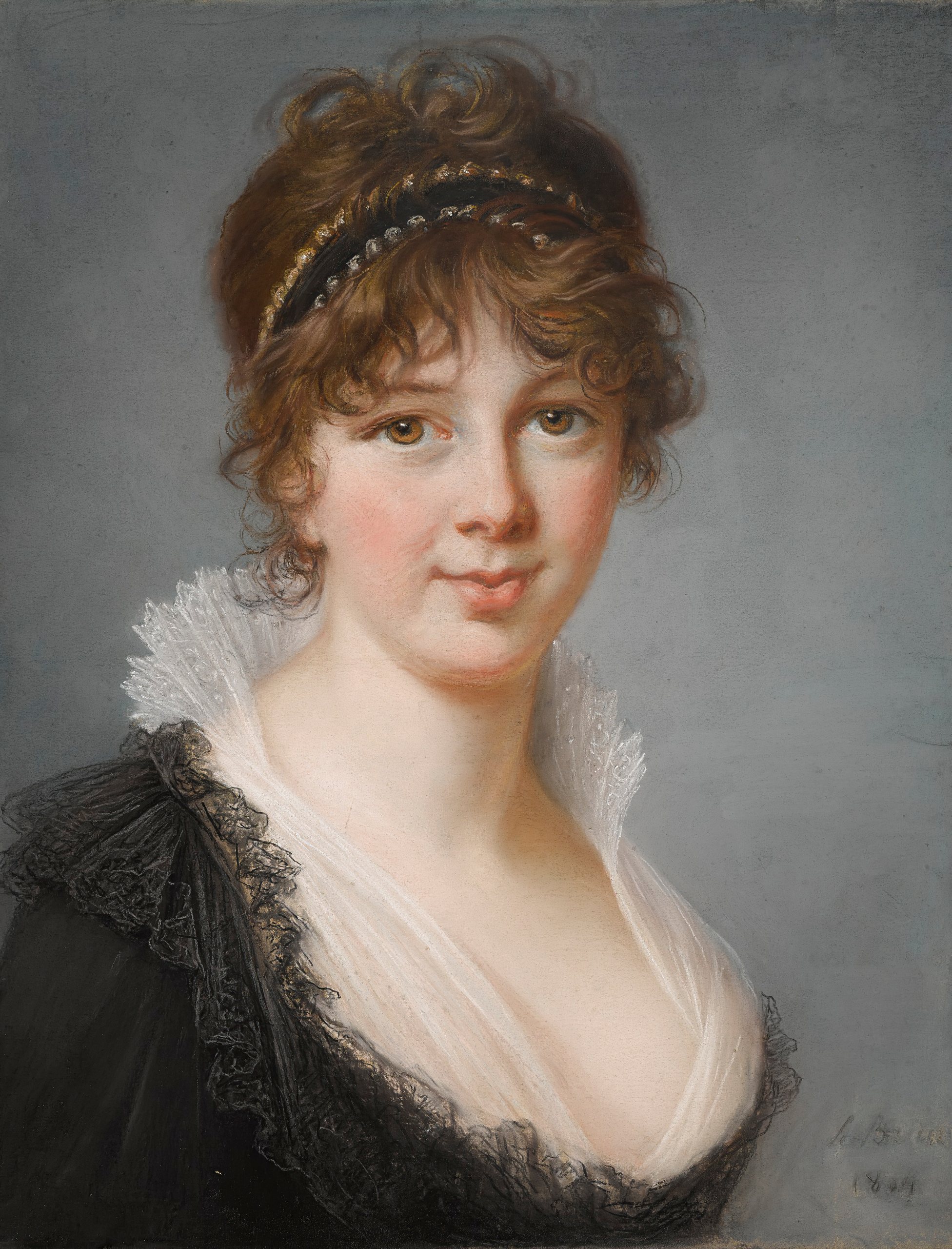 《斯宾塞·珀西瓦尔夫人的肖像，简·威尔逊》（Portrait Of Mrs. Spencer Perceval, Née Jane Wilson）｜伊丽莎白-路易丝·维杰·勒布伦 Élisabeth Louise Vigée Le Brun｜不明