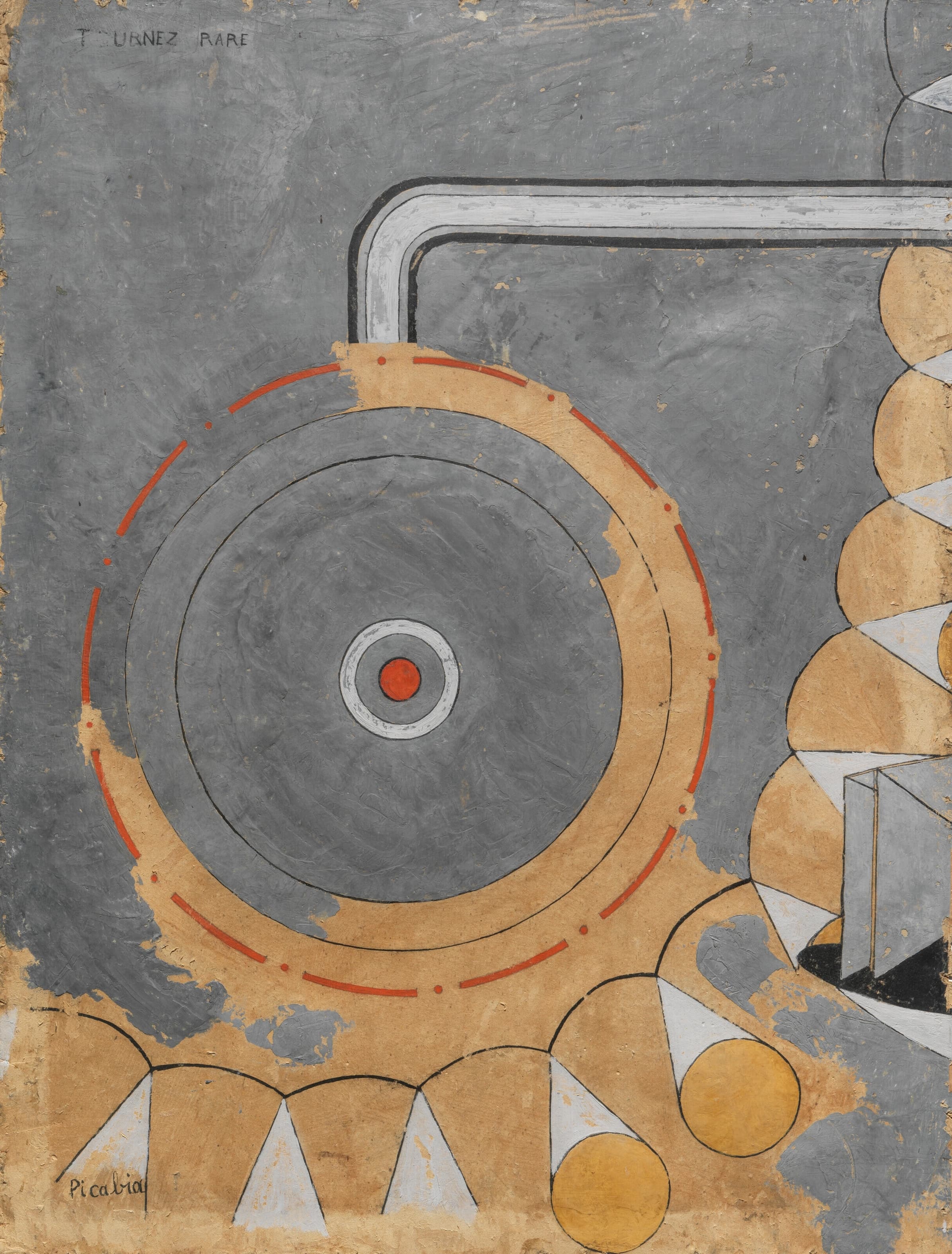 《变得稀有》（Turn rare）｜弗朗西斯·皮卡比亚 Francis Picabia｜1919
