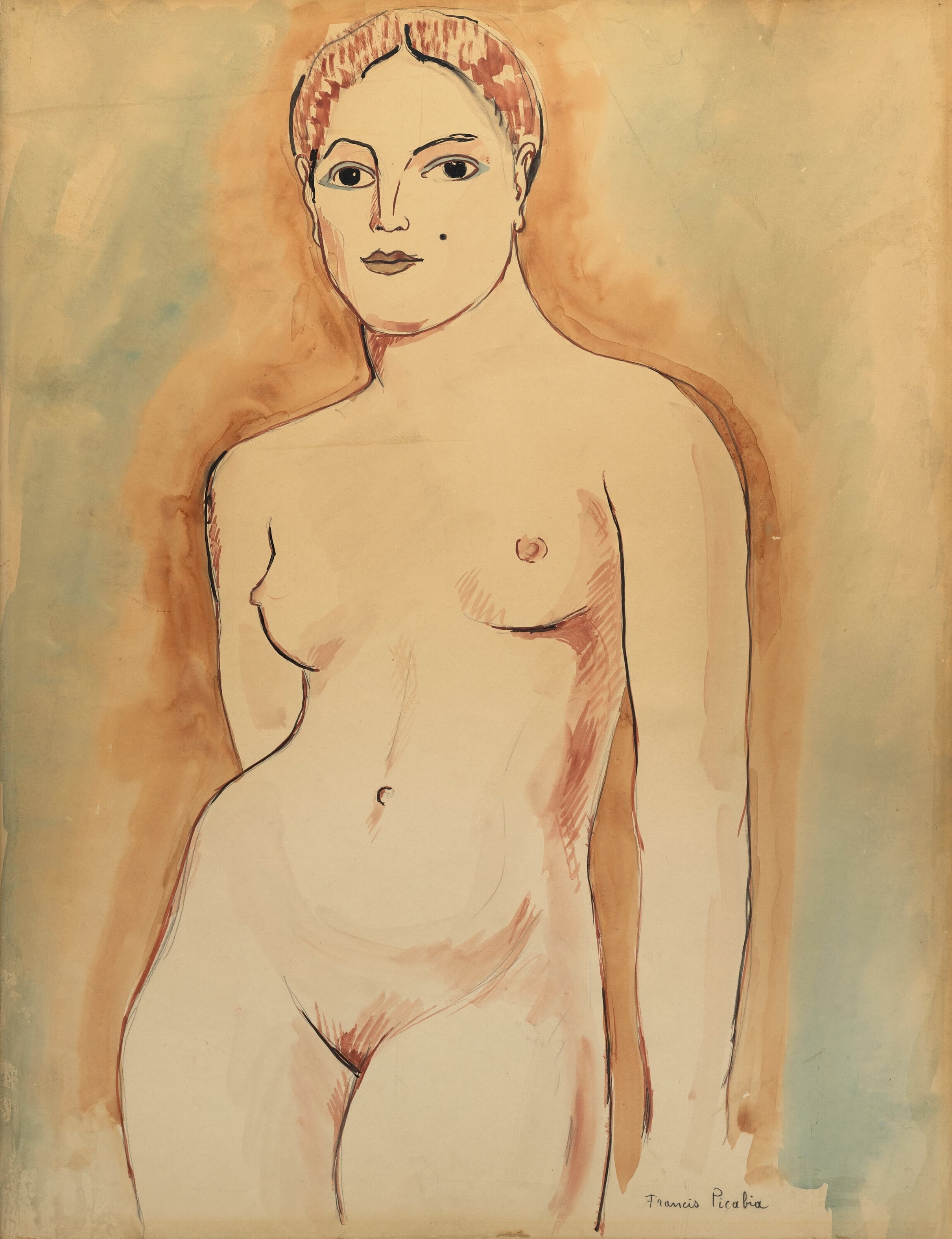 《无题》（Untitled）｜弗朗西斯·皮卡比亚 Francis Picabia｜1922–1926