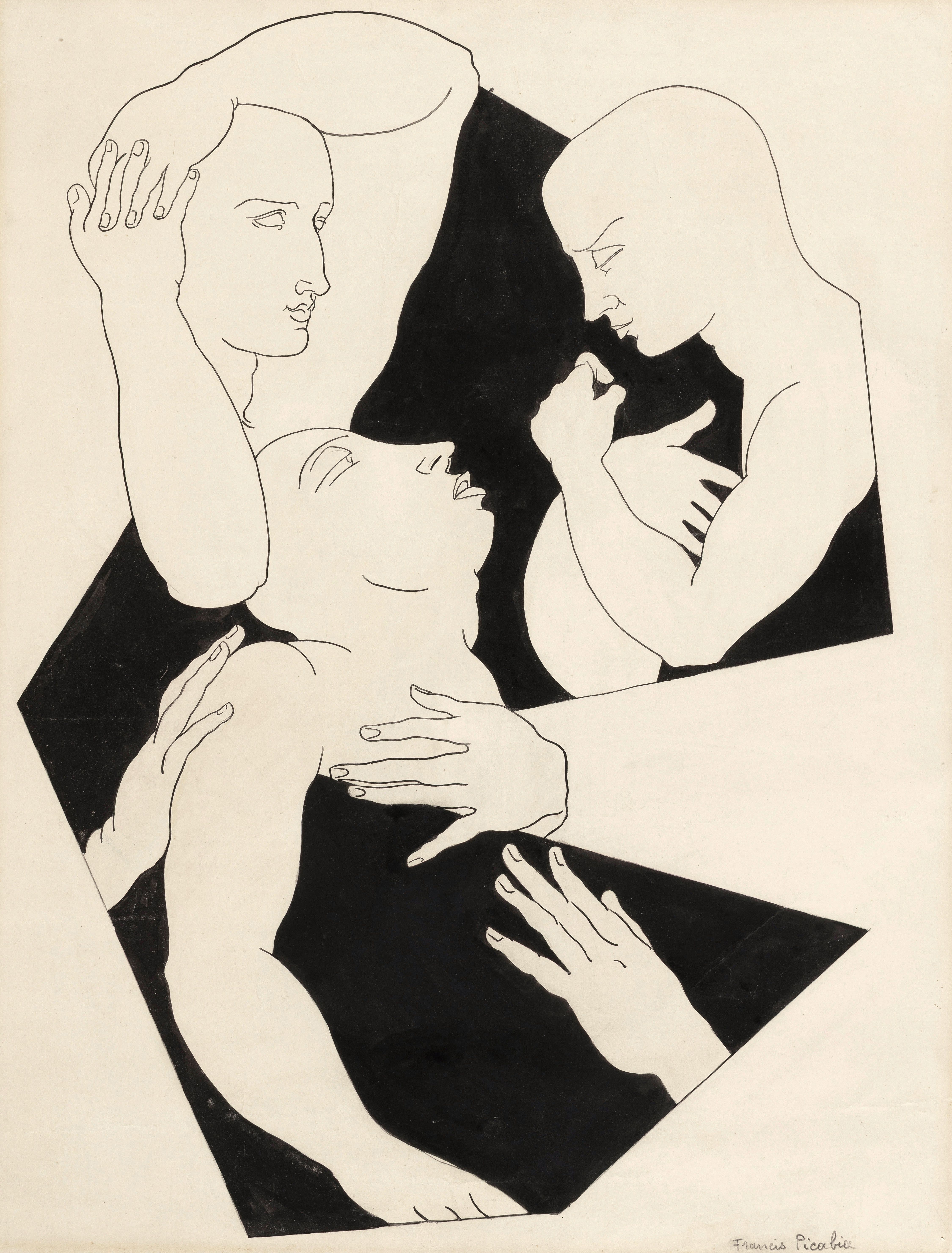 《无题》（Untitled）｜弗朗西斯·皮卡比亚 Francis Picabia｜1923