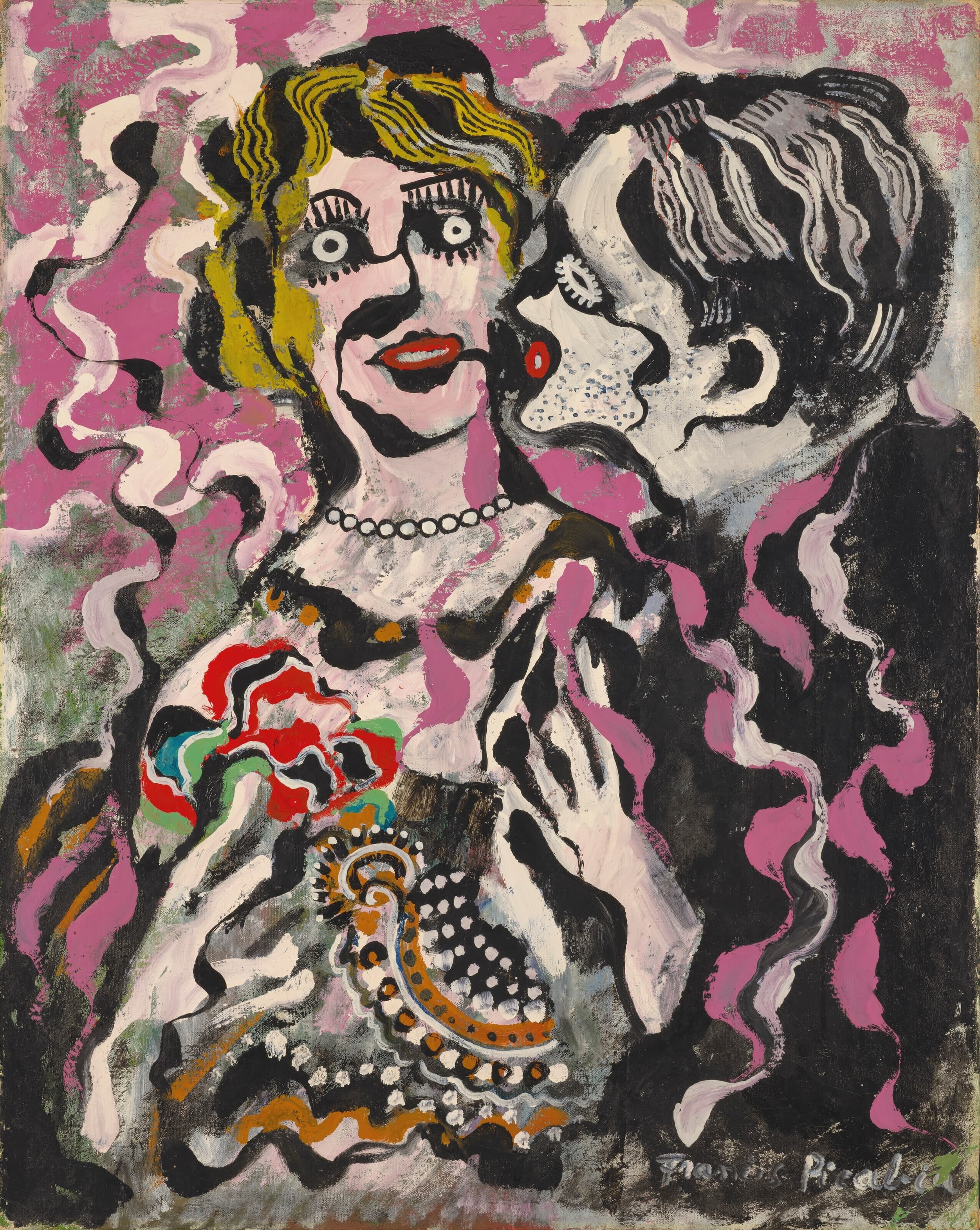 《除夕》（New Year's Eve）｜弗朗西斯·皮卡比亚 Francis Picabia｜1924–1925