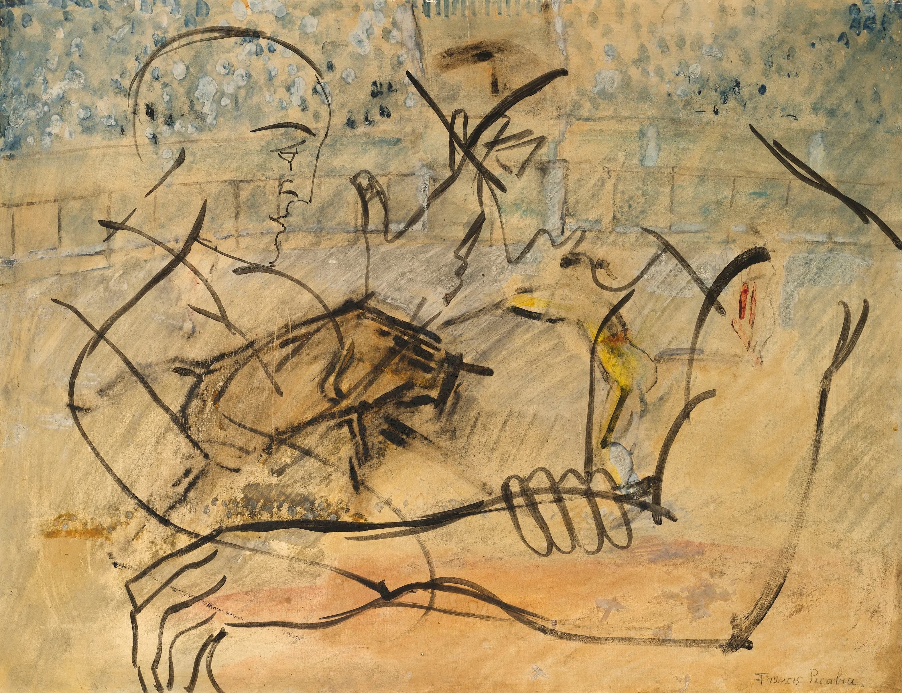 《无题》（Untitled）｜弗朗西斯·皮卡比亚 Francis Picabia｜约1925–1929