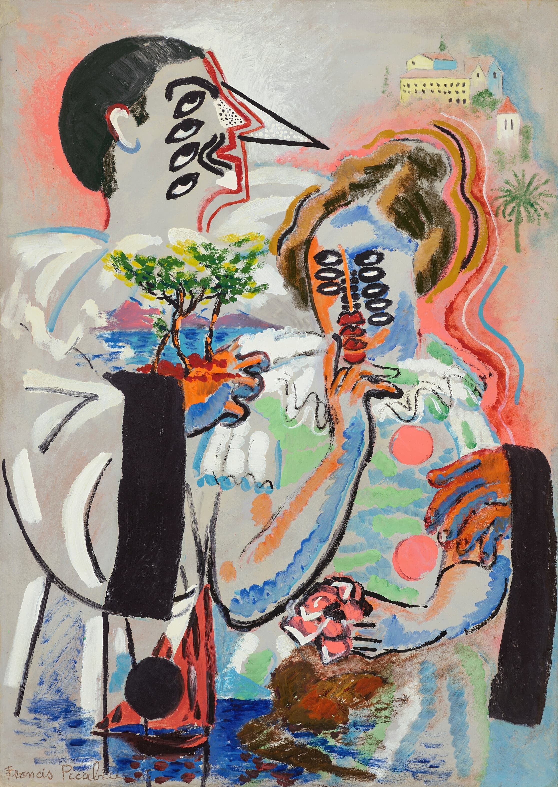 《无题》（Untitled）｜弗朗西斯·皮卡比亚 Francis Picabia｜约1925–1927