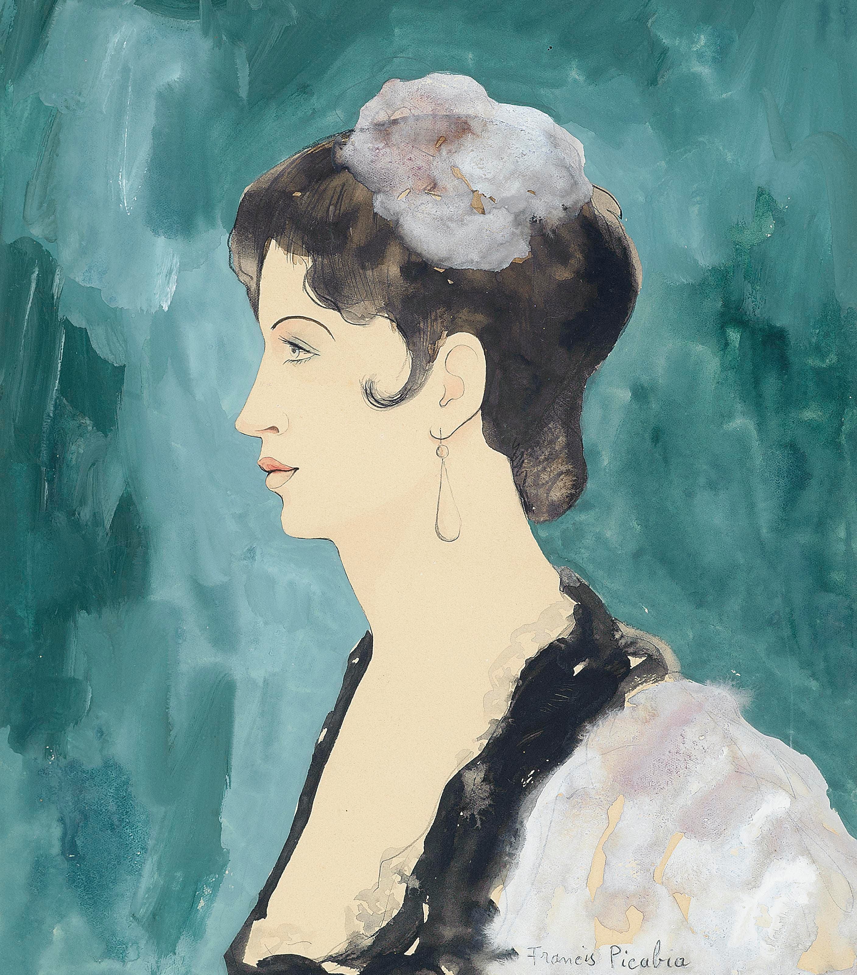 《西班牙语》（Spanish）｜弗朗西斯·皮卡比亚 Francis Picabia｜约1926–1928