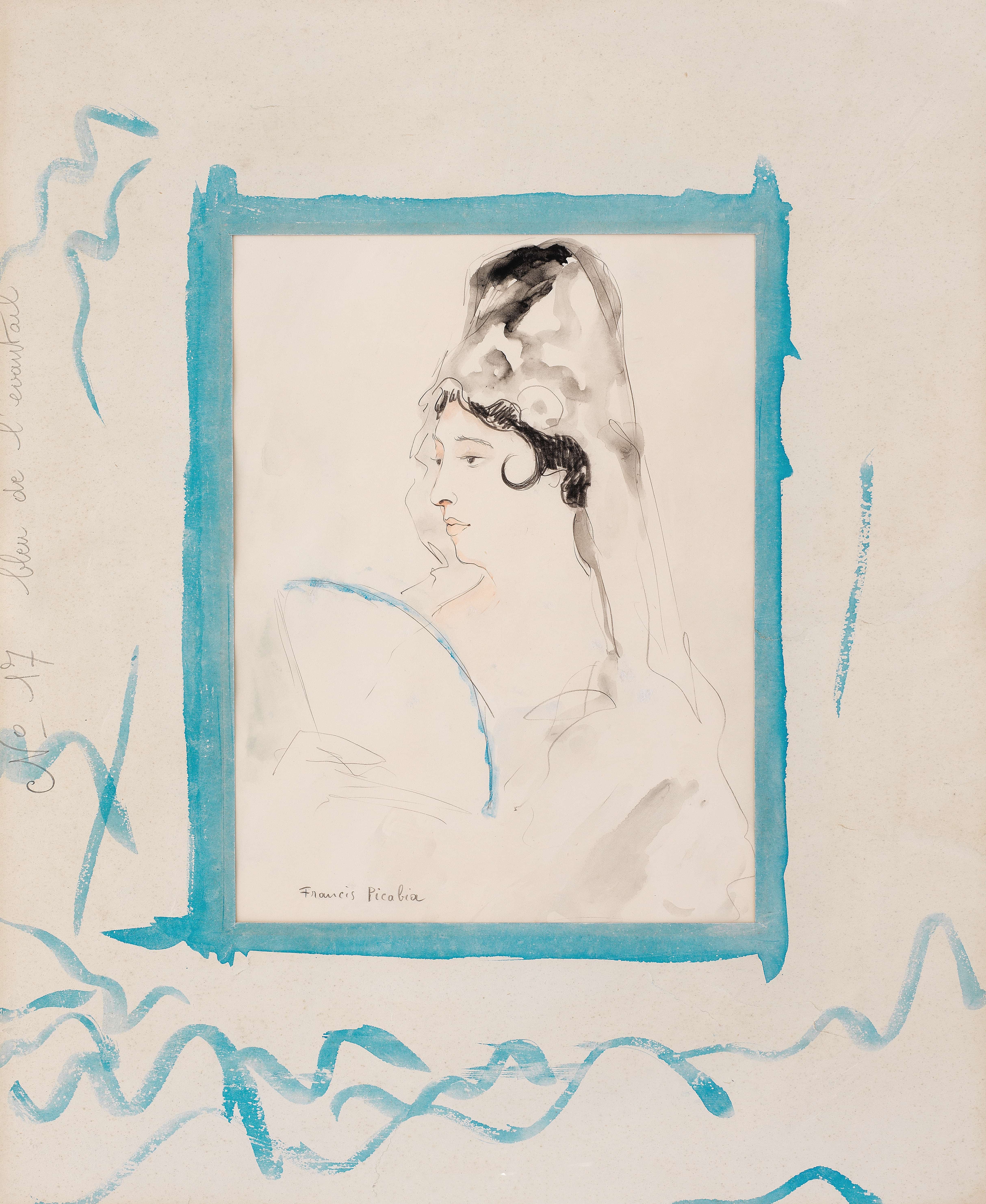 《无题（西班牙语）》（Untitled (Spanish)）｜弗朗西斯·皮卡比亚 Francis Picabia｜1926–1927