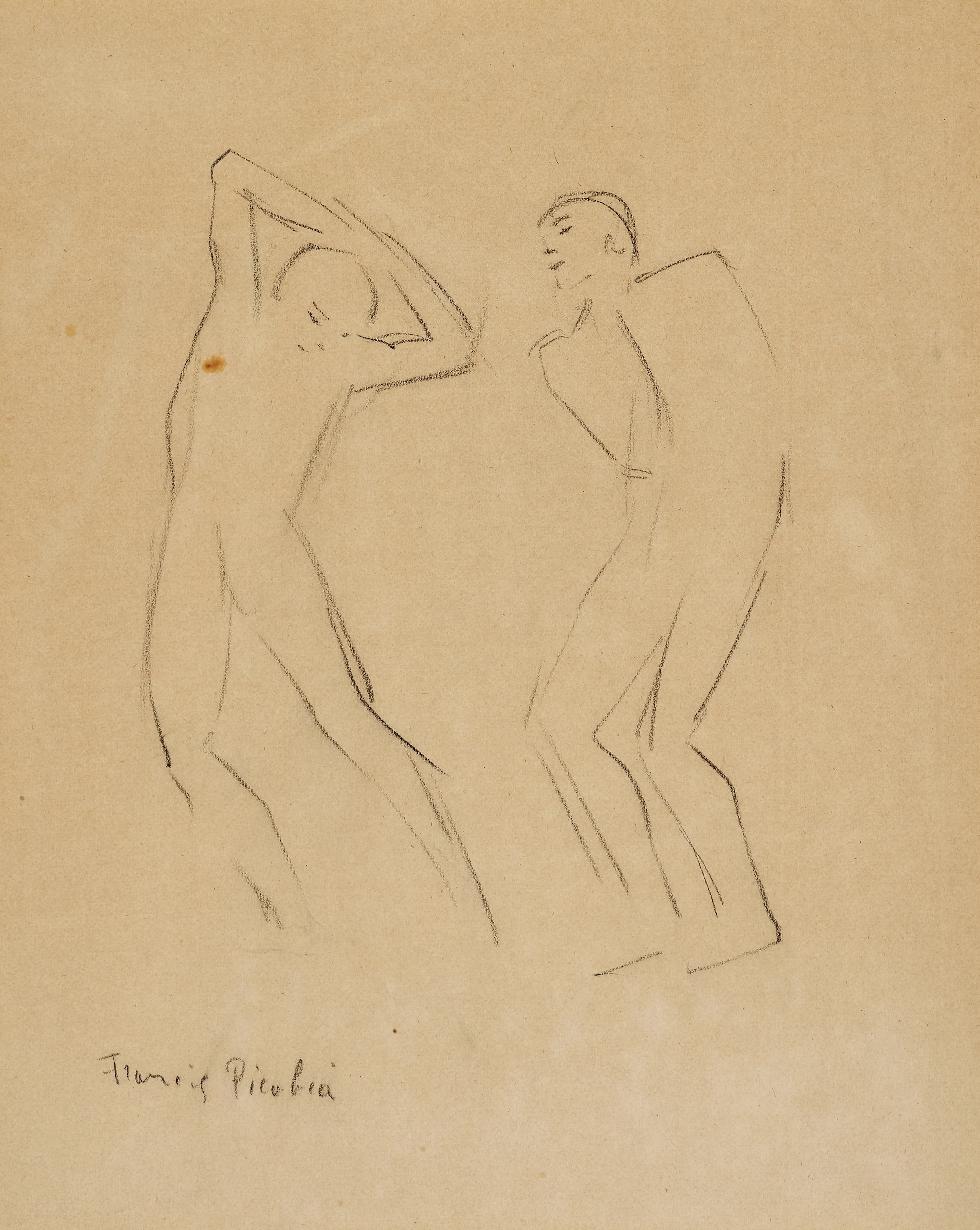 《无题》（Untitled）｜弗朗西斯·皮卡比亚 Francis Picabia｜约1927