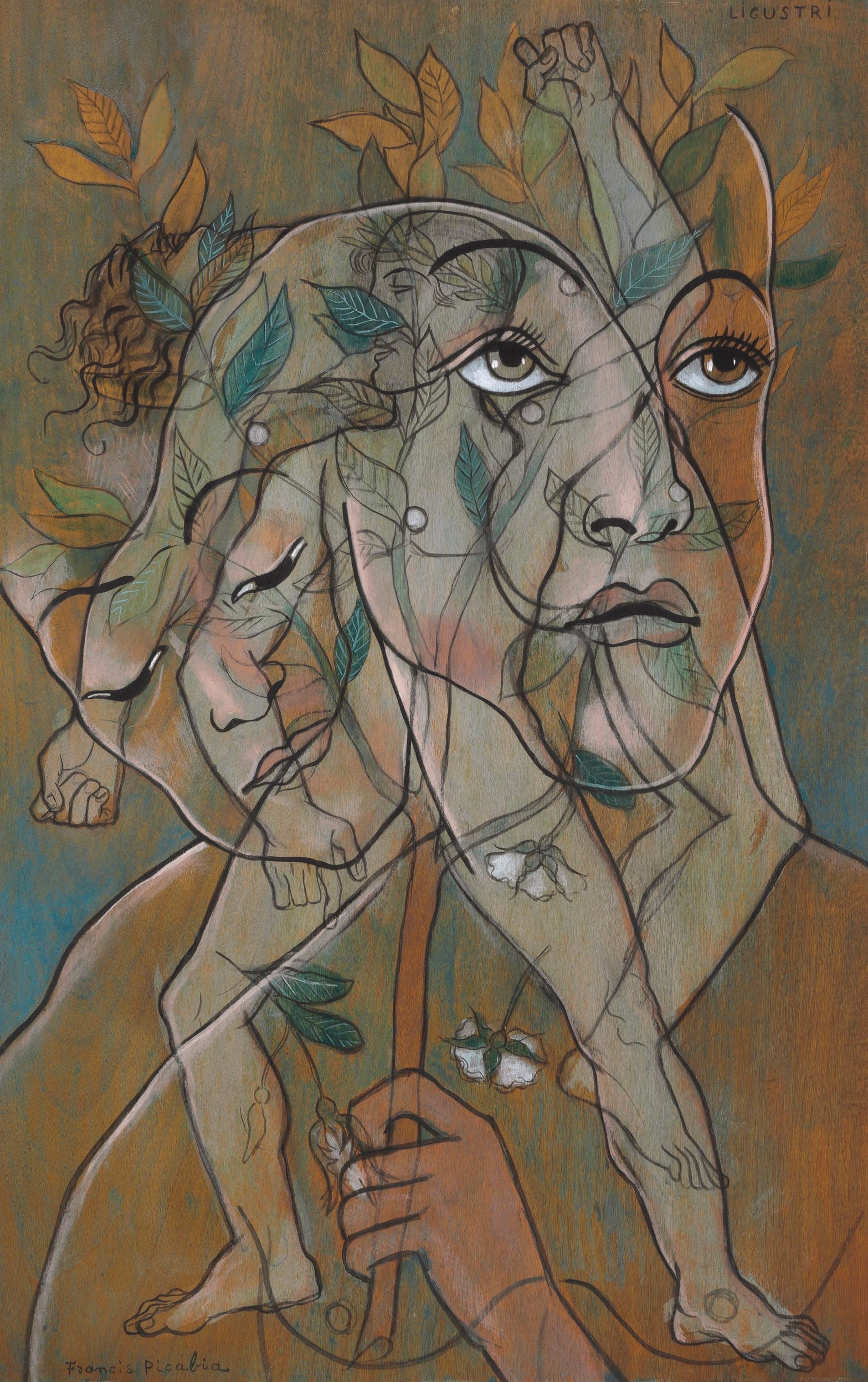 《女贞子属》（Ligustri）｜弗朗西斯·皮卡比亚 Francis Picabia｜约1929