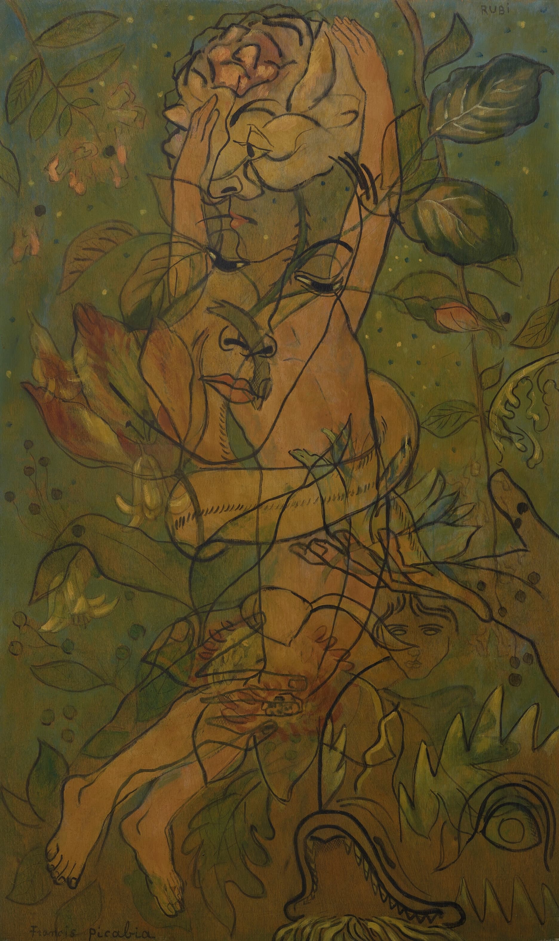 《鲁比》（Rubi）｜弗朗西斯·皮卡比亚 Francis Picabia｜1929