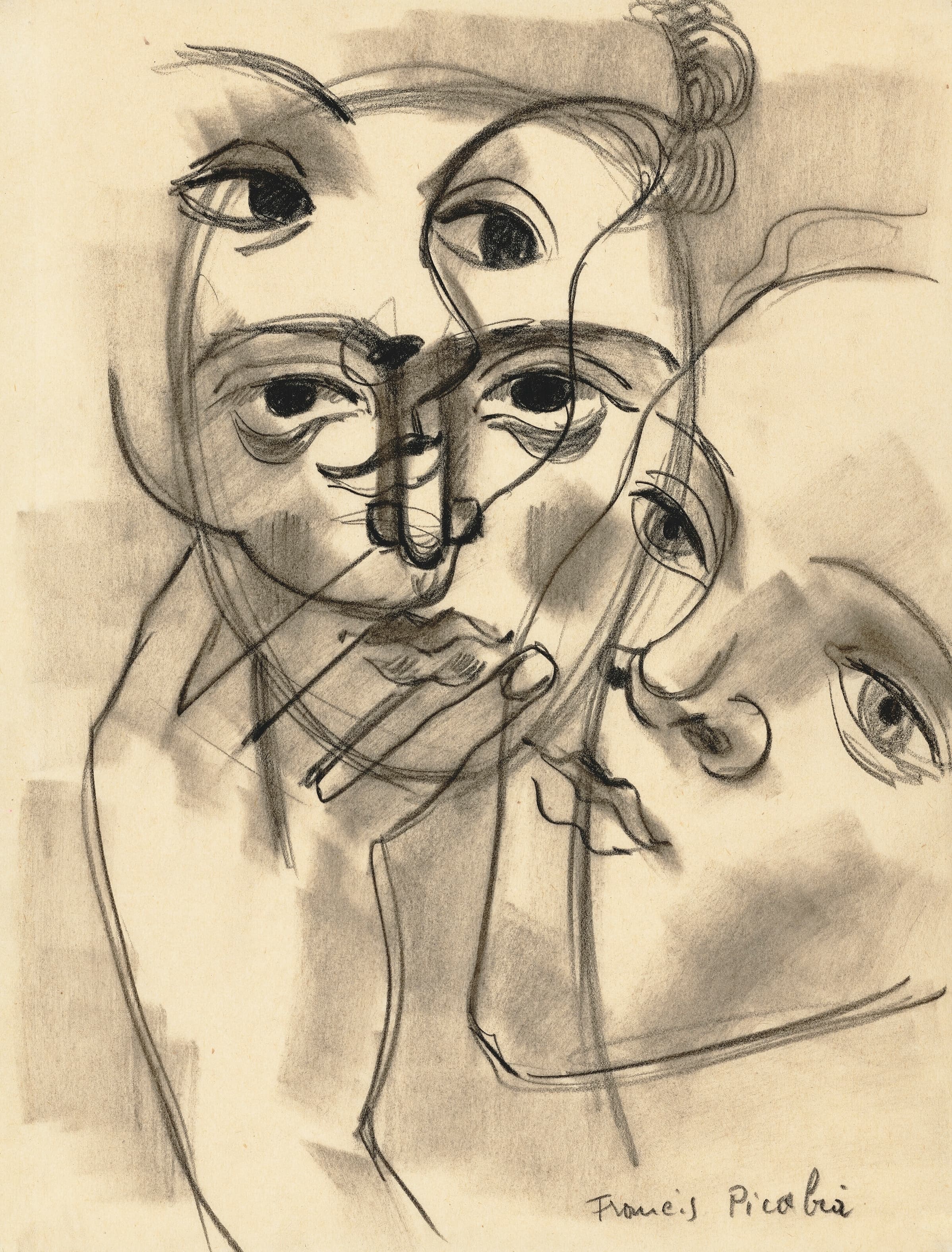 《无题》（Untitled）｜弗朗西斯·皮卡比亚 Francis Picabia｜约1929–1931