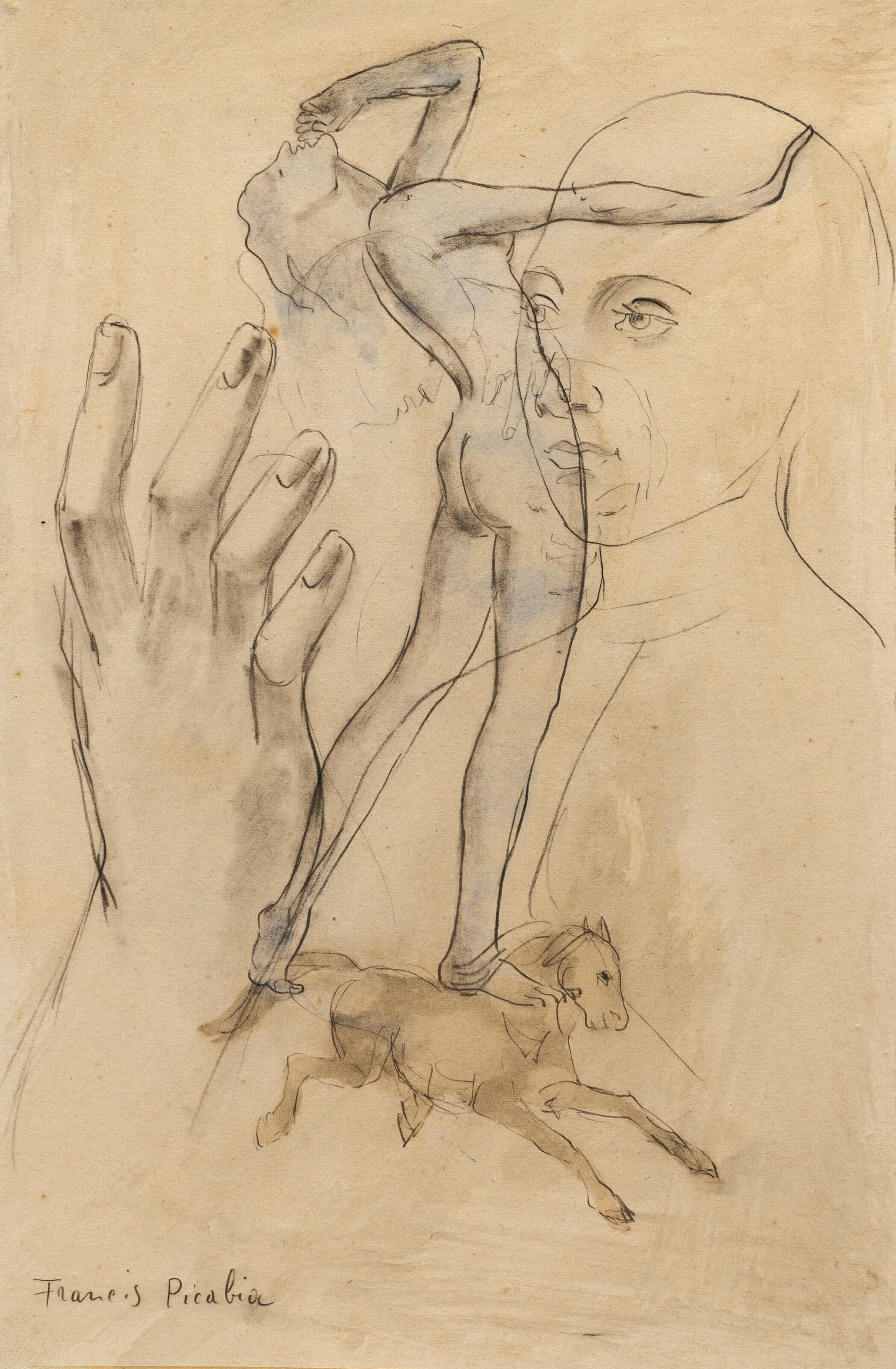 《无题》（Untitled）｜弗朗西斯·皮卡比亚 Francis Picabia｜1930–1931