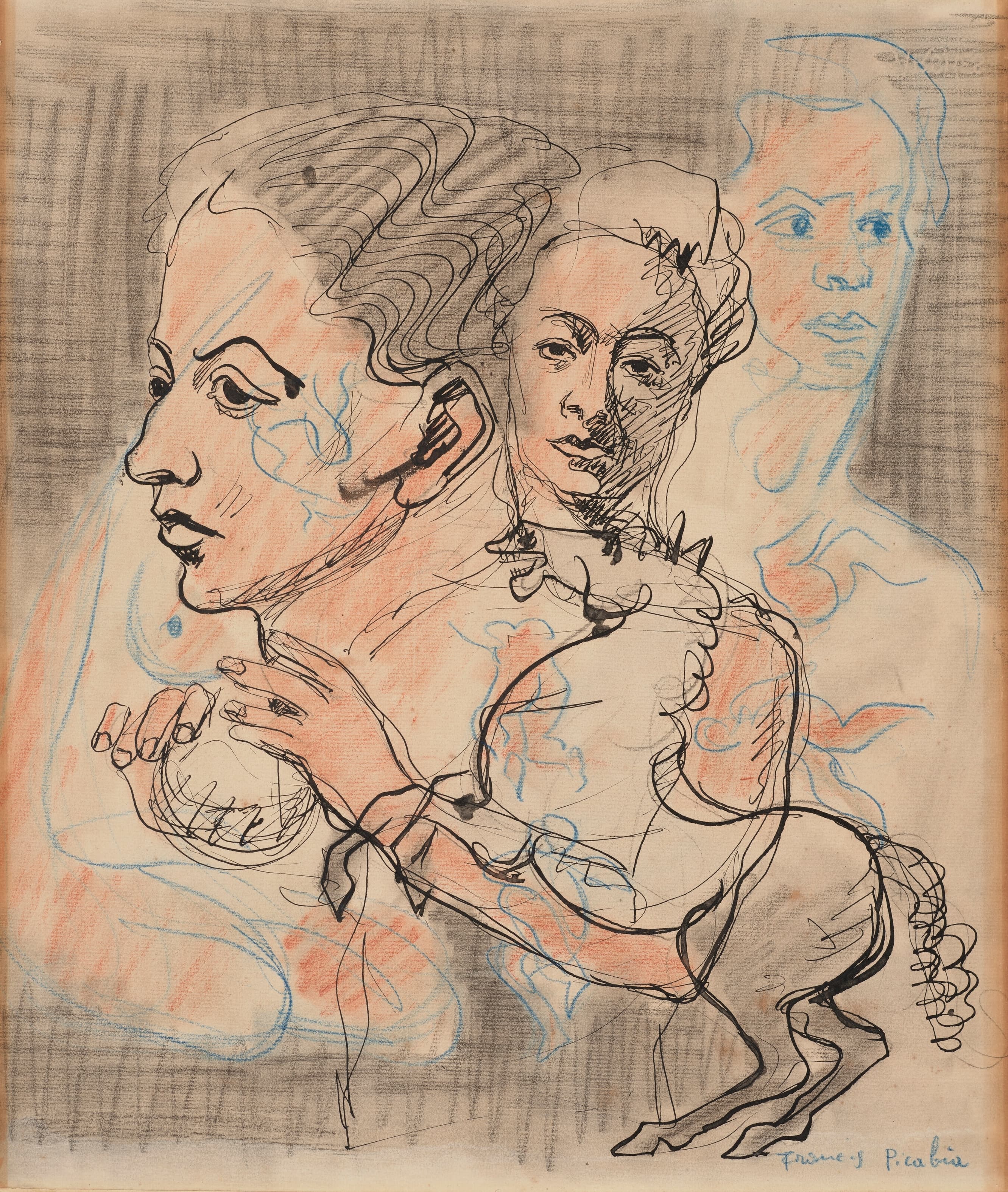 《无题》（Untitled）｜弗朗西斯·皮卡比亚 Francis Picabia｜1930–1932