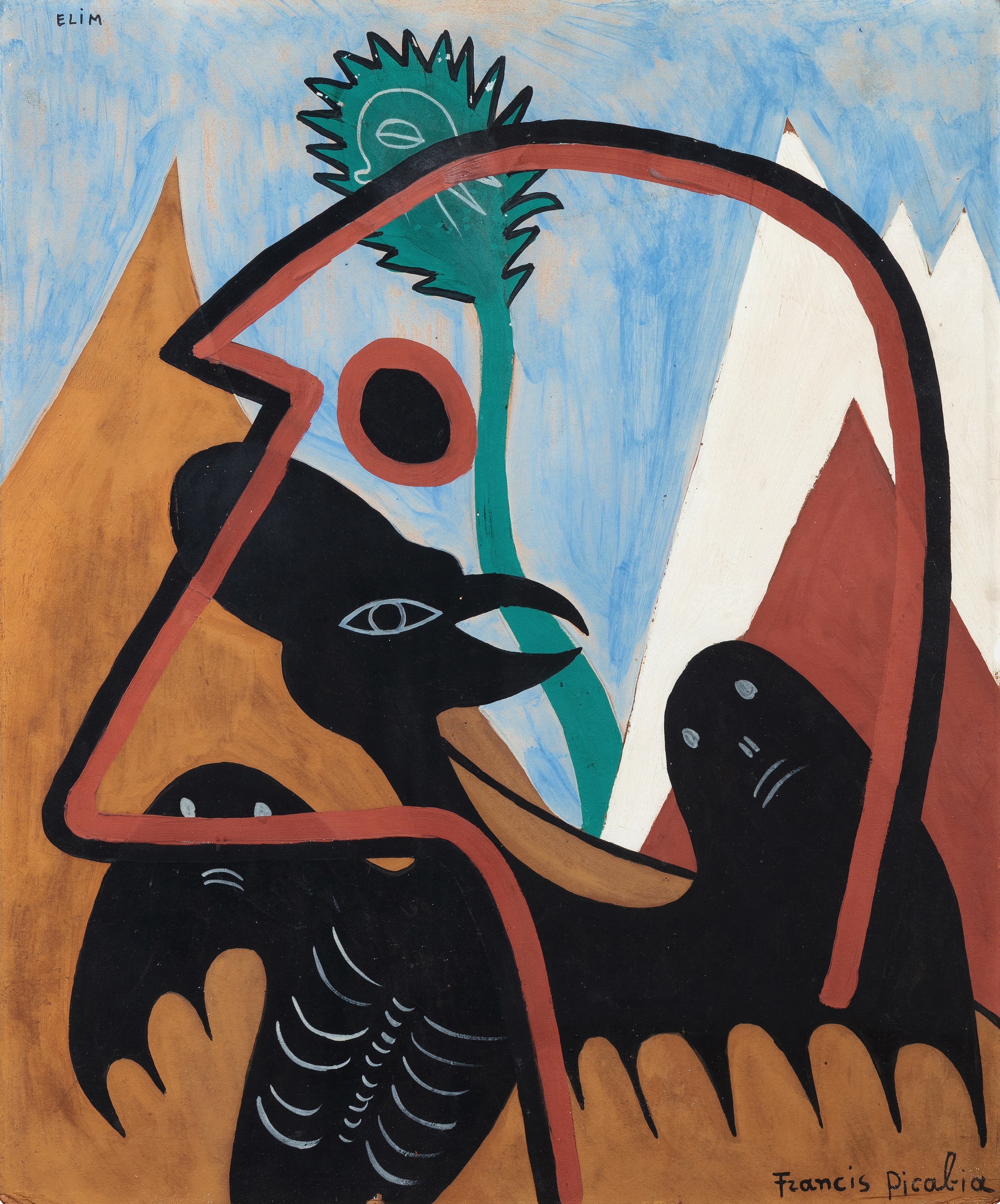 《以琳》（Elim）｜弗朗西斯·皮卡比亚 Francis Picabia｜1938